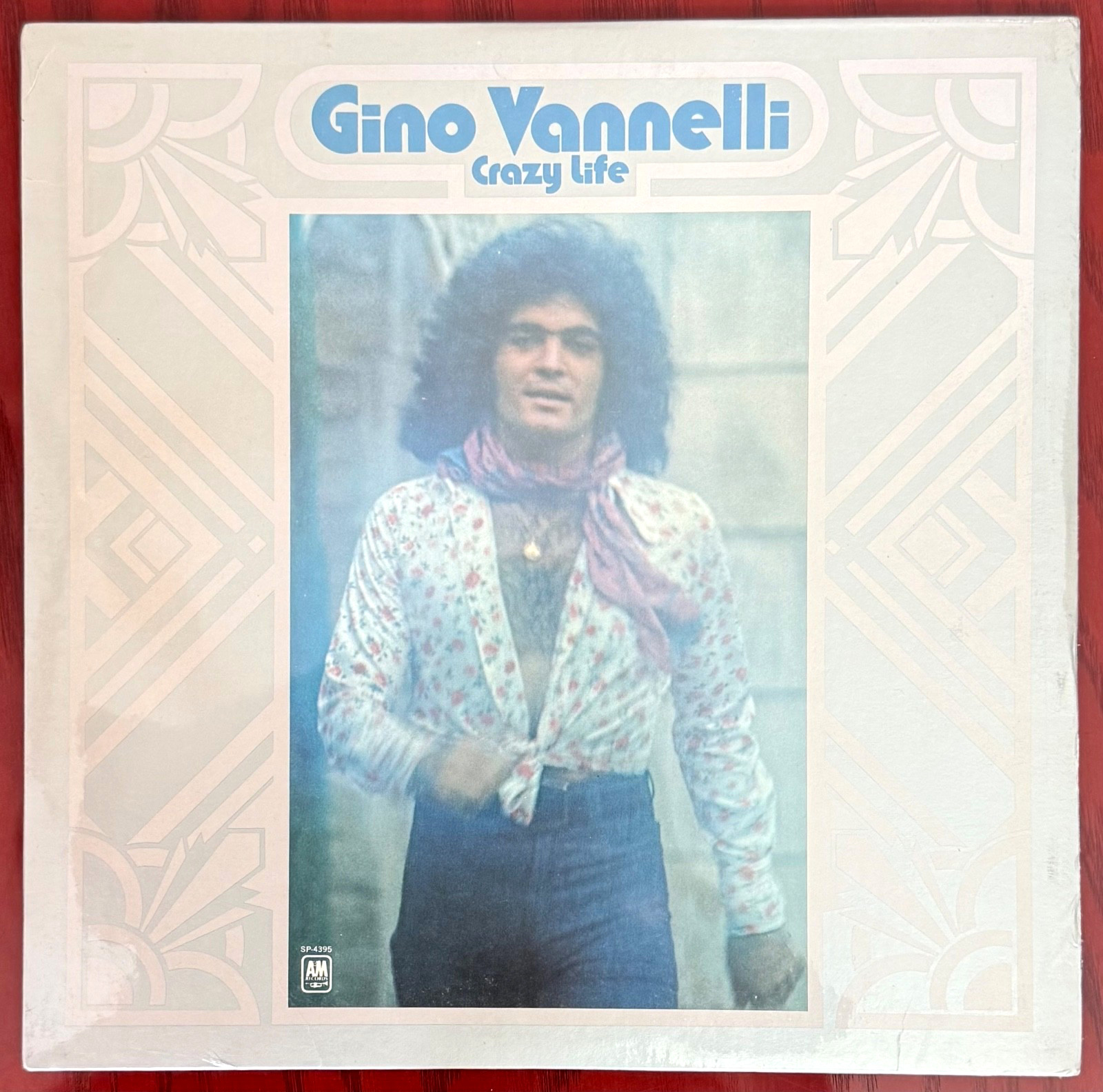 GINO VANNELLI Crazy Life SEALED ORIG 1973 DEBUT LP Vinyl A&M SP-4395 No Cuts A