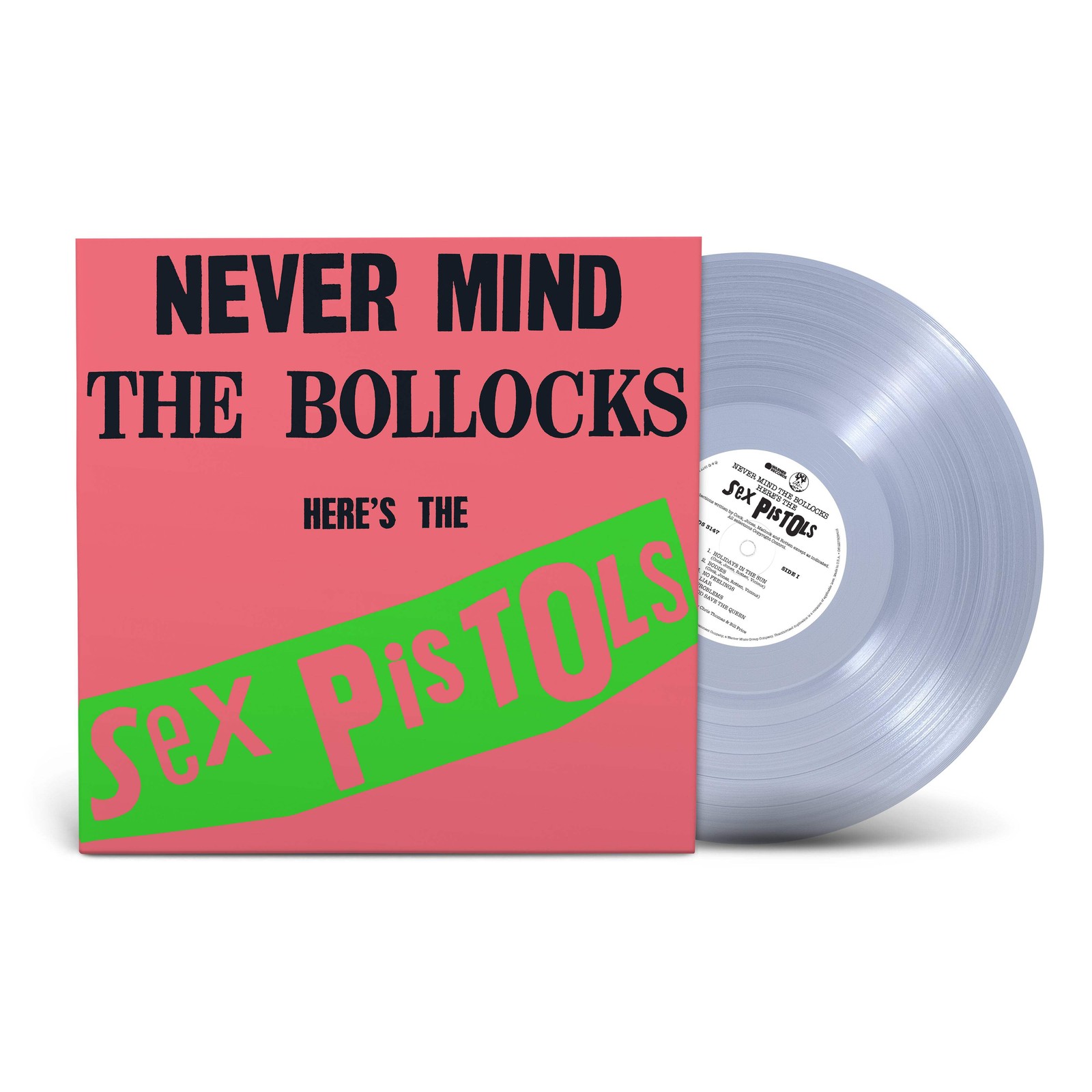 Sex Pistols - Never Mind the Bollocks LP NEW CLEAR VINYL