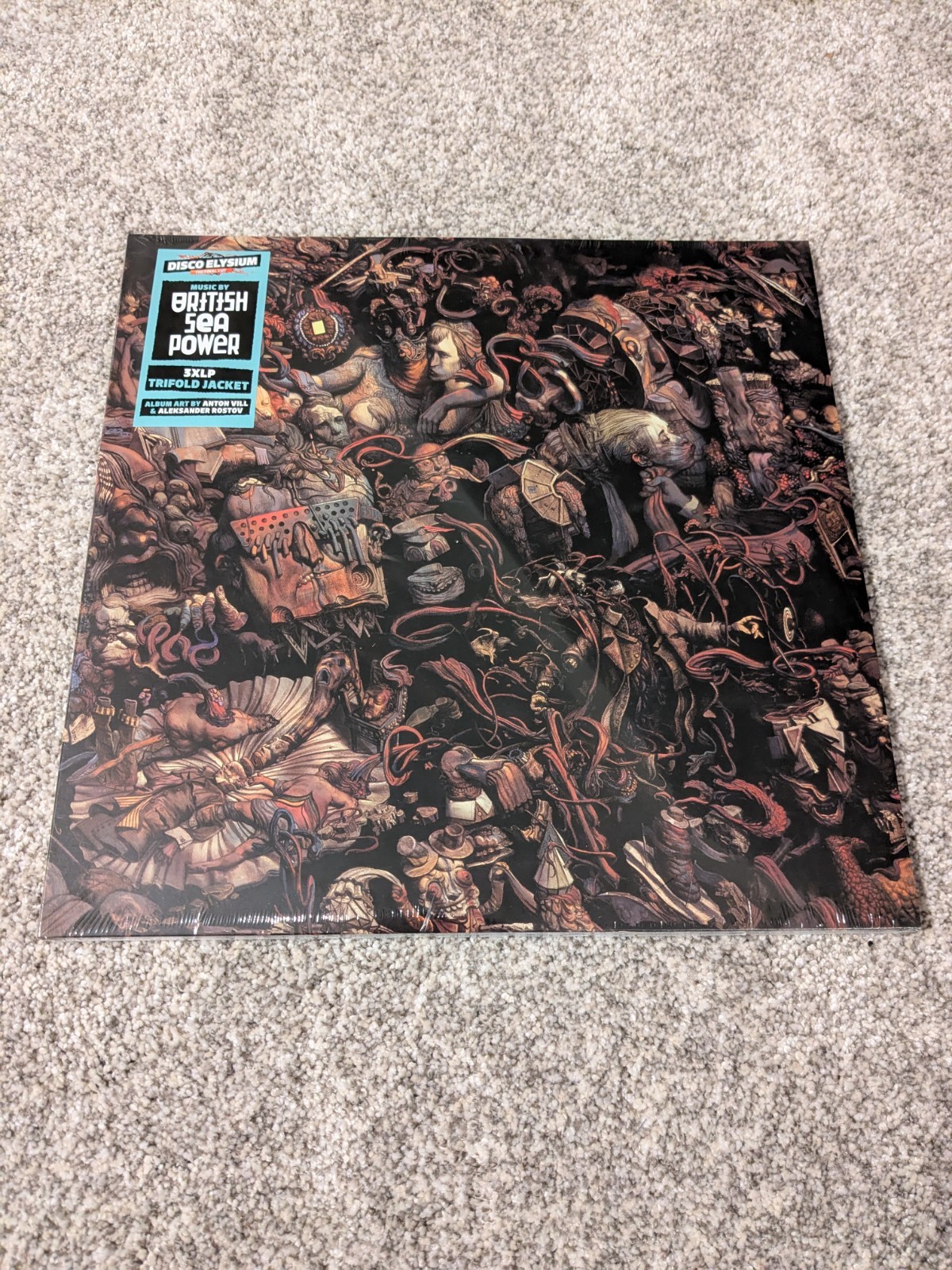 Disco Elysium Final Cut Iam8bit OST vinyl LE video game 3 LP NEW Soundtrack A