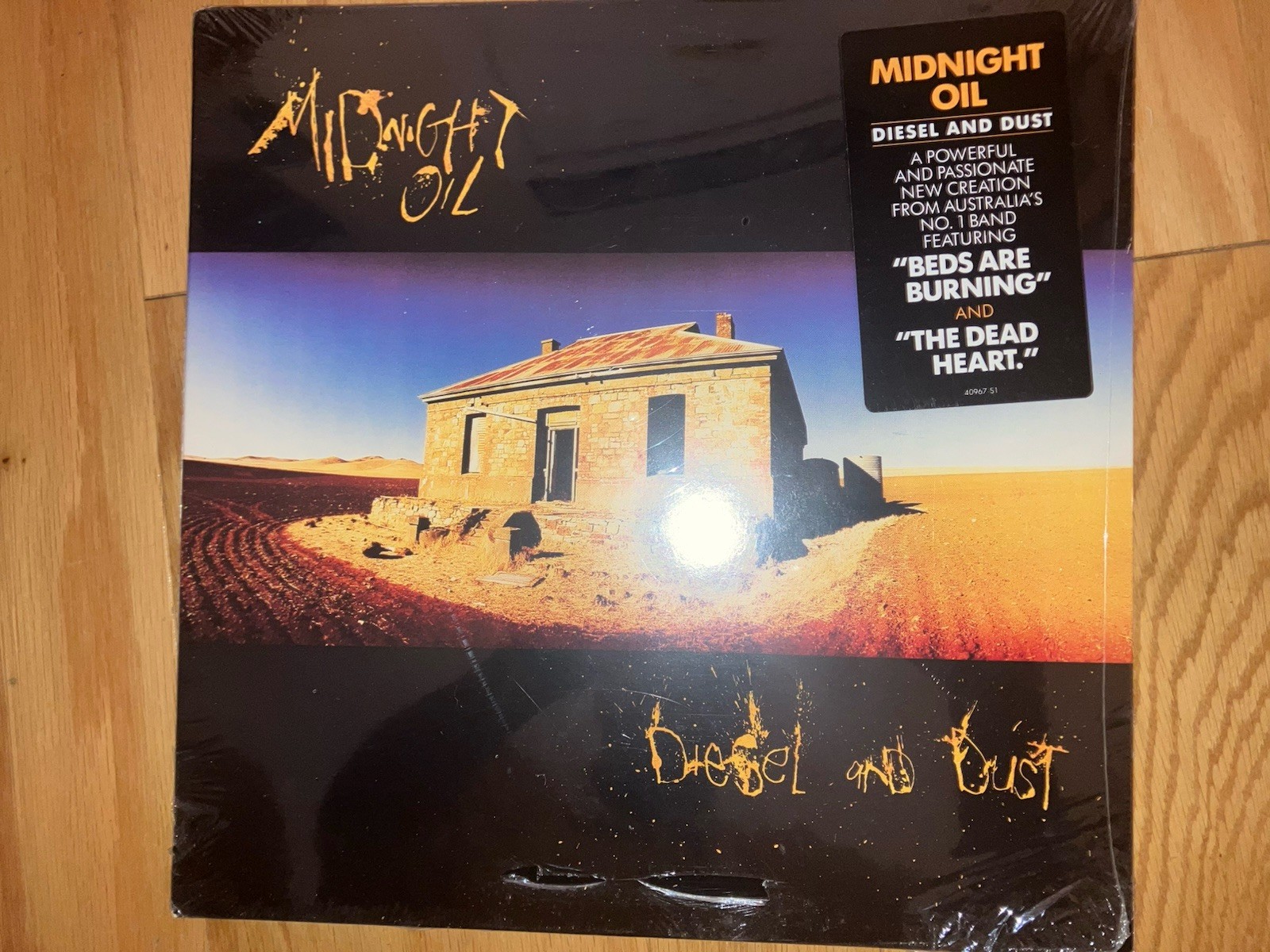 New/sealed Midnight Oil Diesel and Dust (Columbia BFC 40967) A