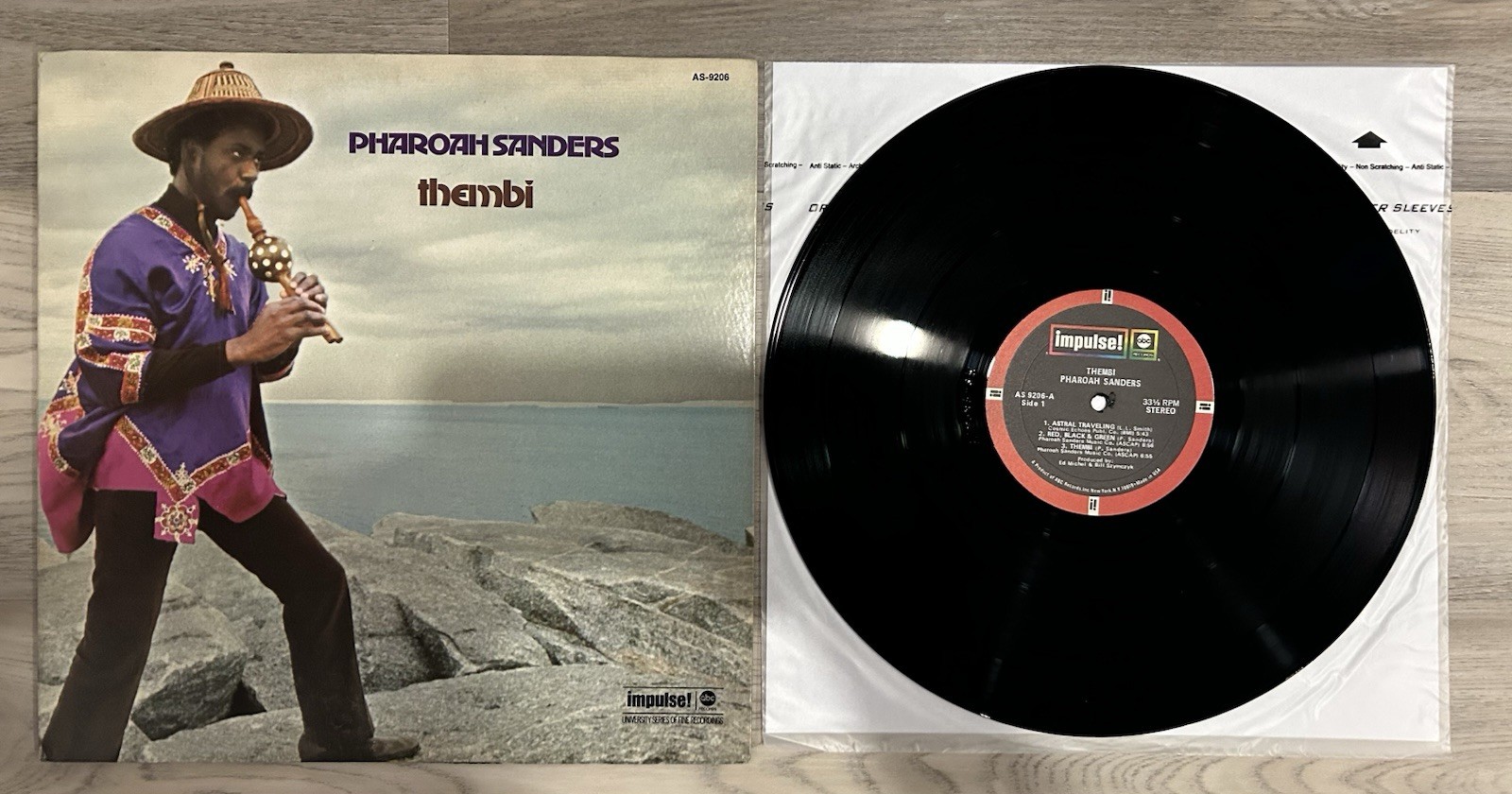 Pharoah Sanders Thembi LP OG First Press 1971 Impulse NM AS-9206 Jazz A