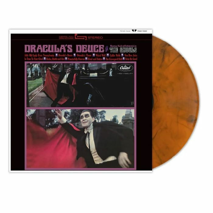GHOULS, The - Dracula's Deuce (reissue) - ORANGE SMOKEY VINYL LP A
