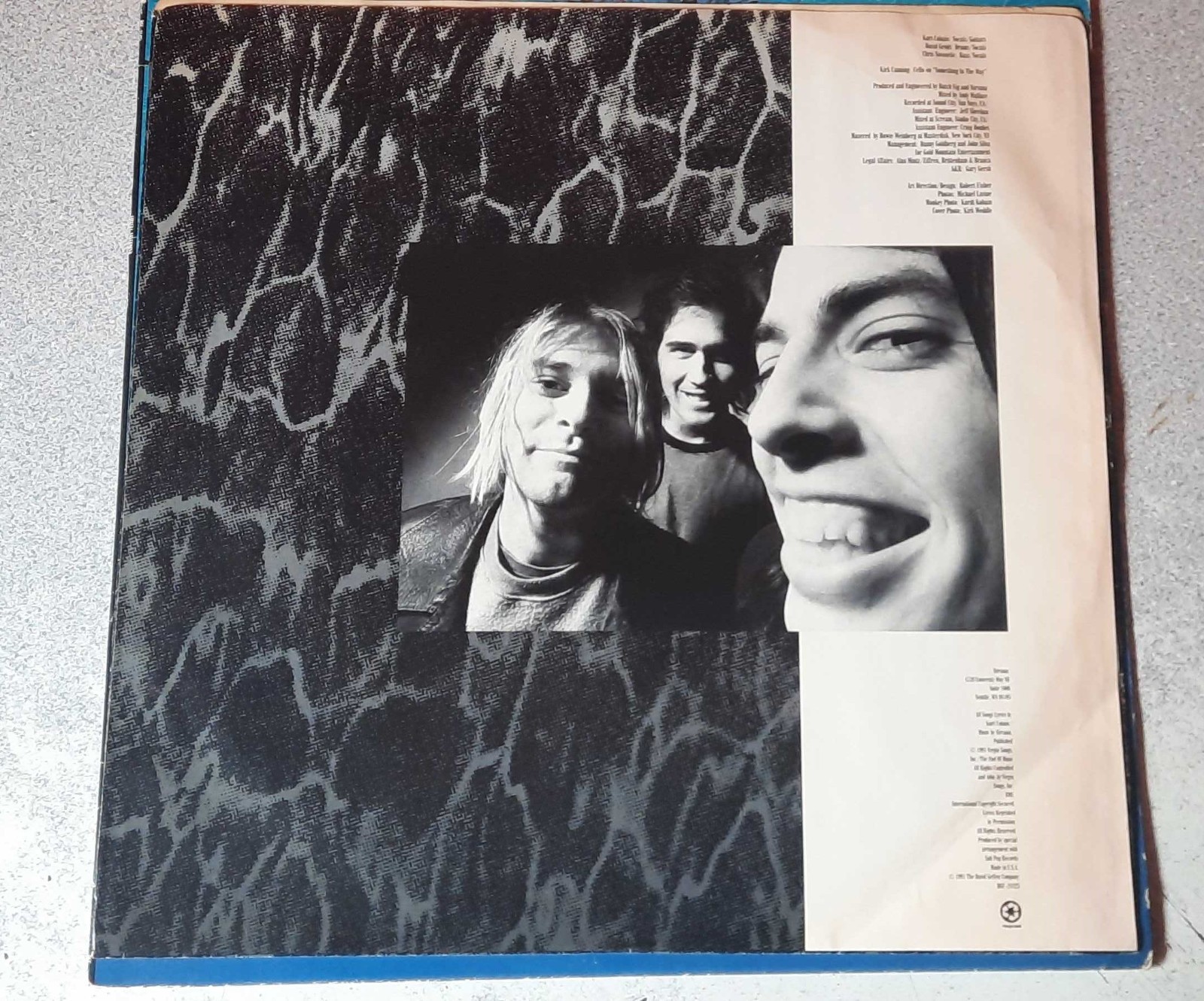 Nirvana — Nevermind (1991, Original US Pressing)