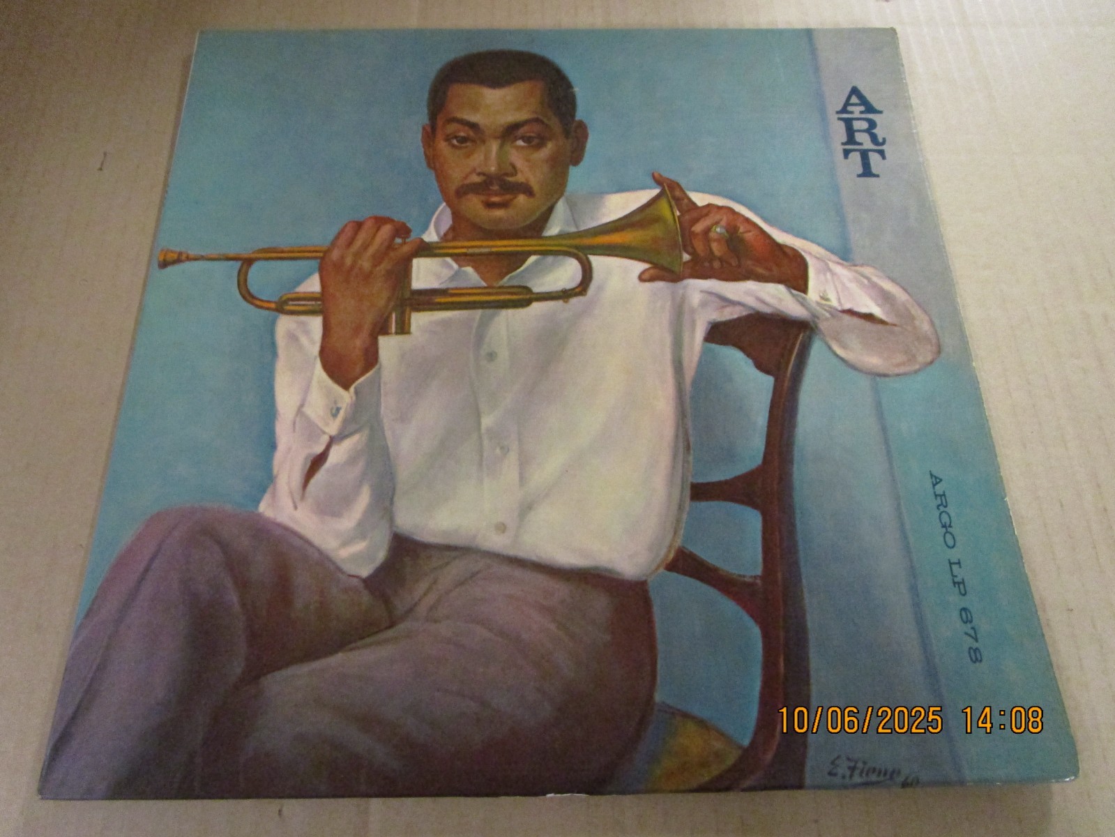 ART FARMER Art BLACK LABEL MONO LP Used 1960 Argo Chess Chicago LP 678 RARE A