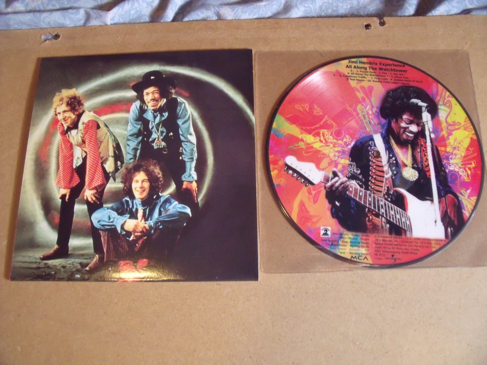 SUPERBE PICTURE DISC JIMI HENDRIX A