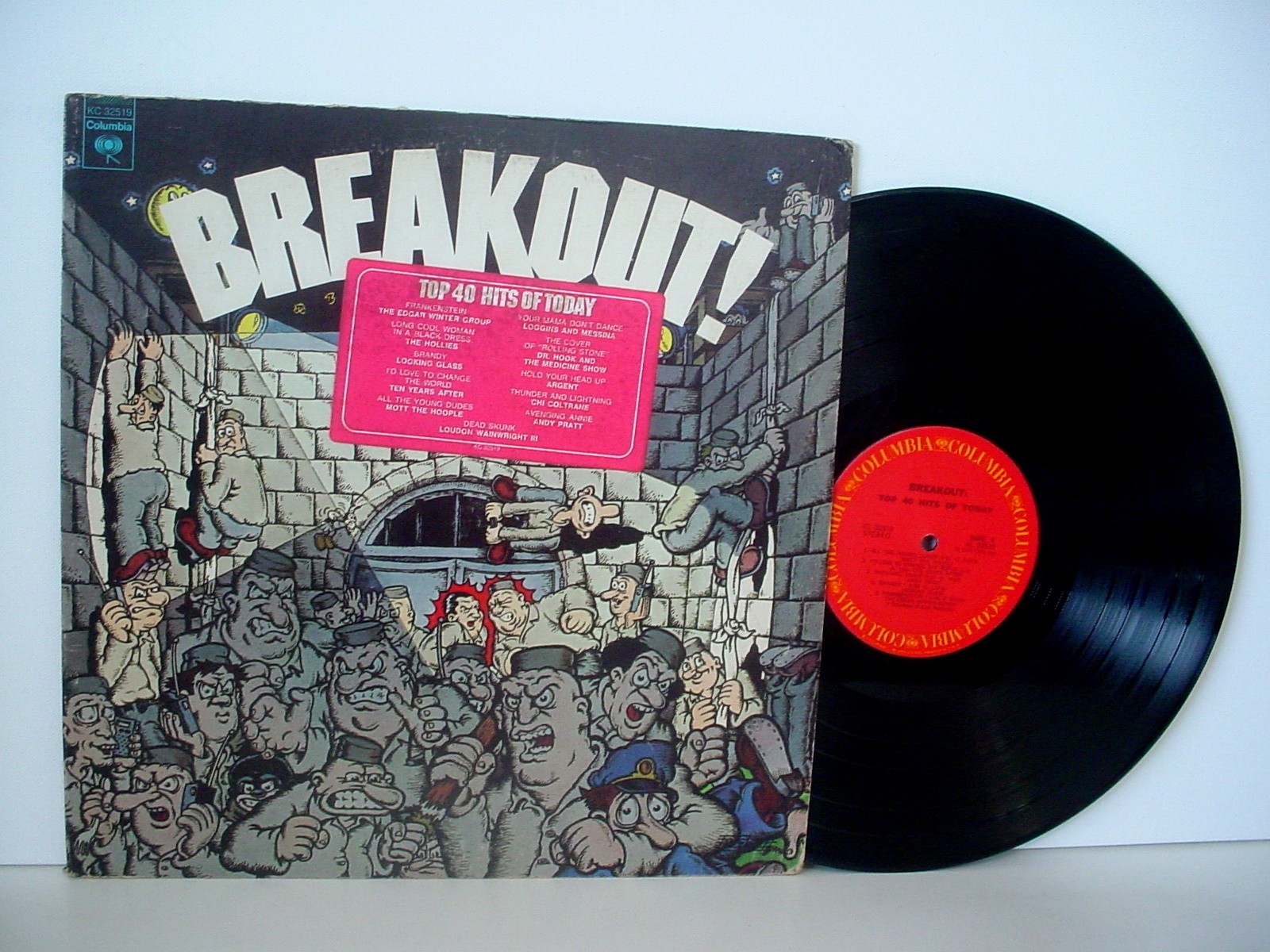 BREAKOUT PROMO 1973 COLUMBIA KC 32519 Mott The Hoople Ten Years After Argent A