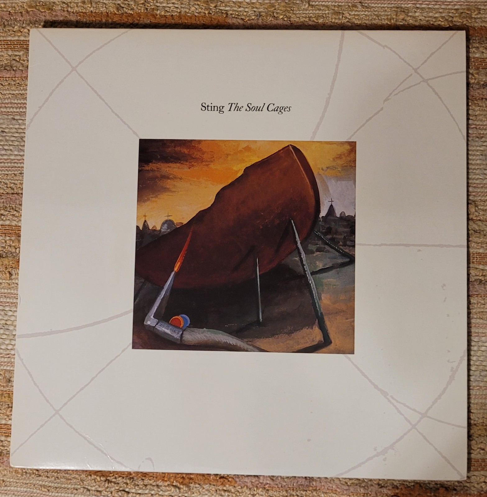 Sting &lrm;&ndash; The Soul Cages - Vinyl LP (A&M Records 75021-64051 Original) Near Mint A