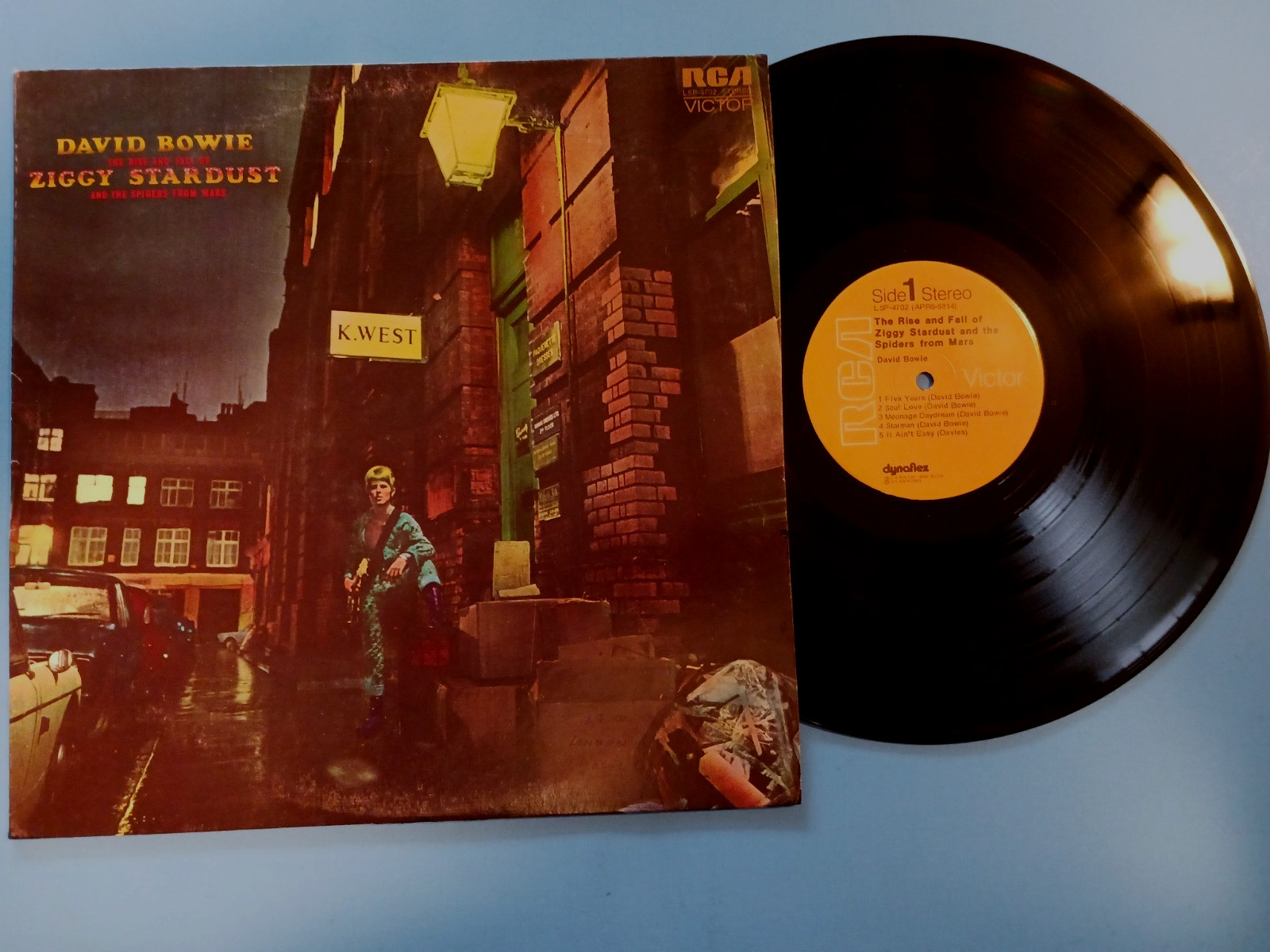 DAVID BOWIE THE RISE & FALL OF ZIGGY STARDUST 1972 1st Press LSP 4266 EX/EX A