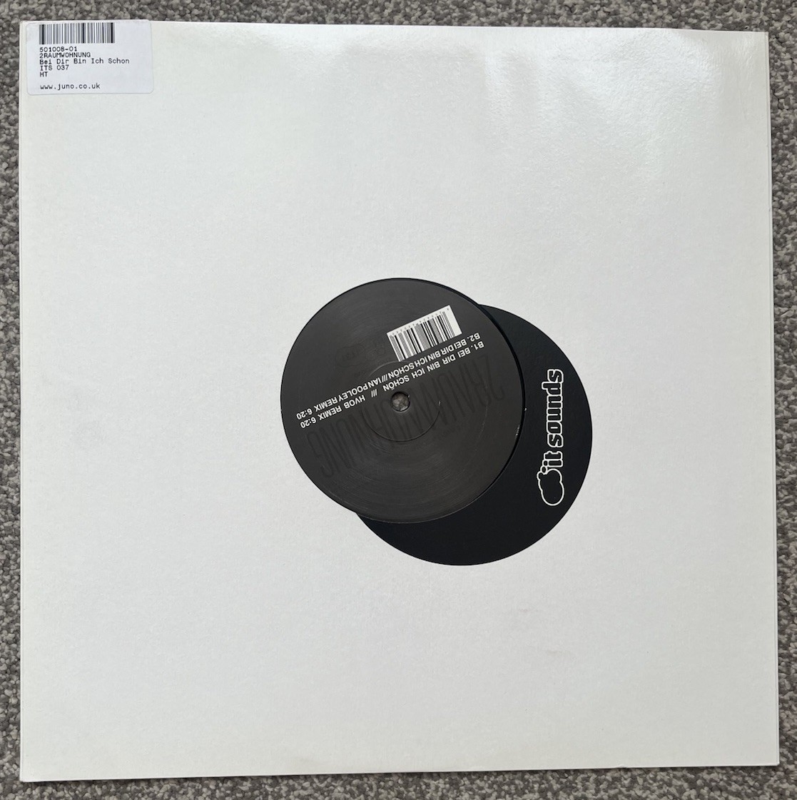 2raumwohnung &ndash; Bei Dir Bin Ich Sch&ouml;n 2013 12&rdquo;. Rare German Tech House NM A