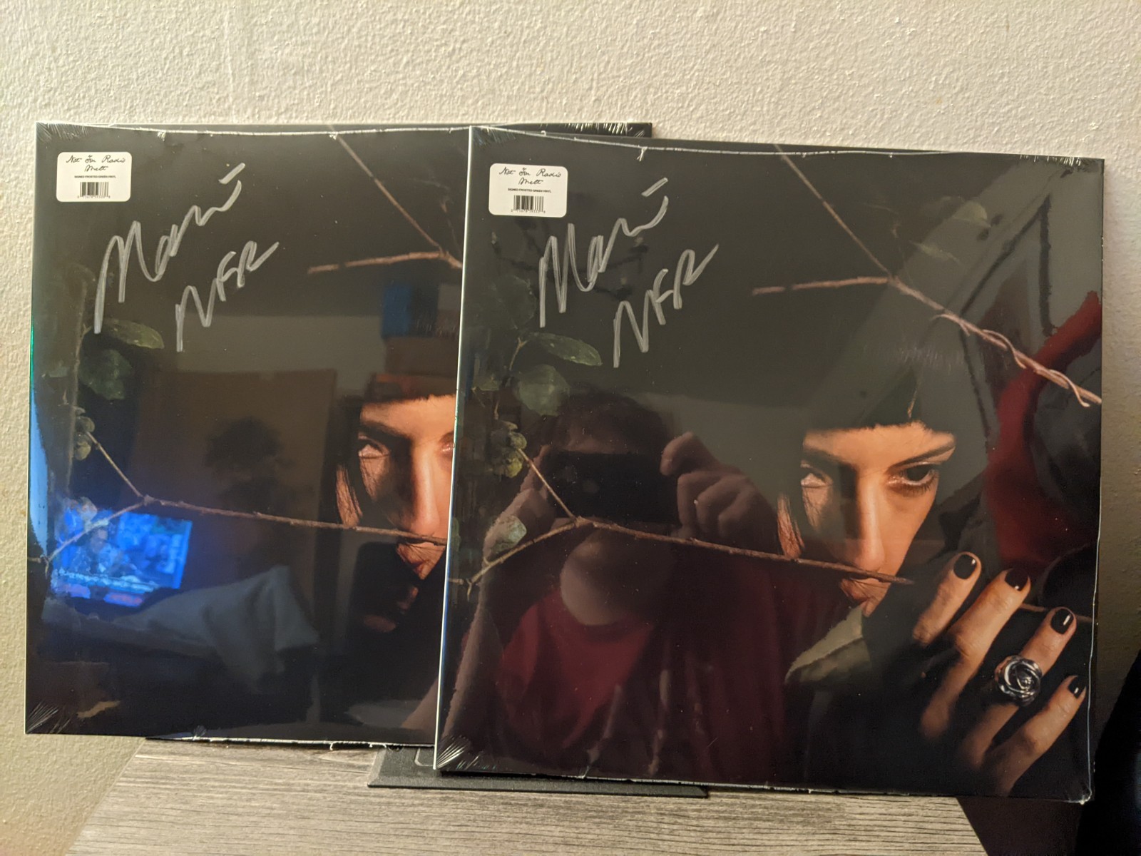 Maria - Not For Radio Melt Midnight Black Signed Vinyl A