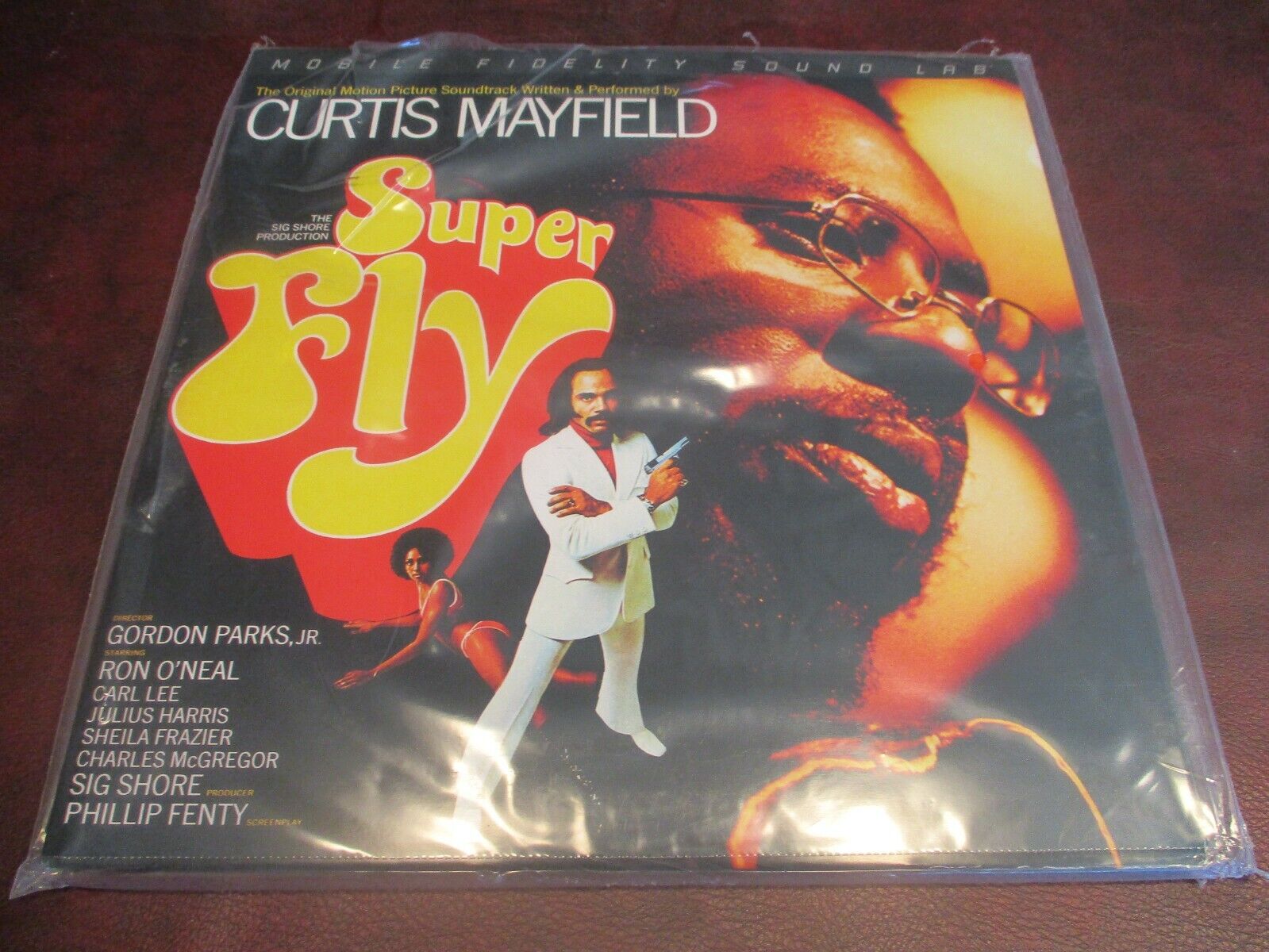 CURTIS MAYFIELD SUPERFLY VERIFIED #D 1940 OF 4000 1ST EDITION MFSL 45RPM LP SET A