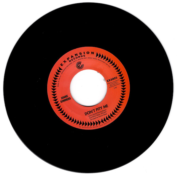 JOANIE SOMMERS Don't Pity Me / My Block -New Northern Soul 45 60s (Expansion) 7" A