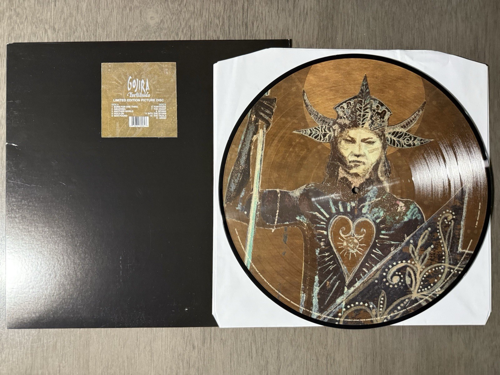 NEW - Gojira - Fortitude - 12" Vinyl LP Limited Edition Picture Disc Record A