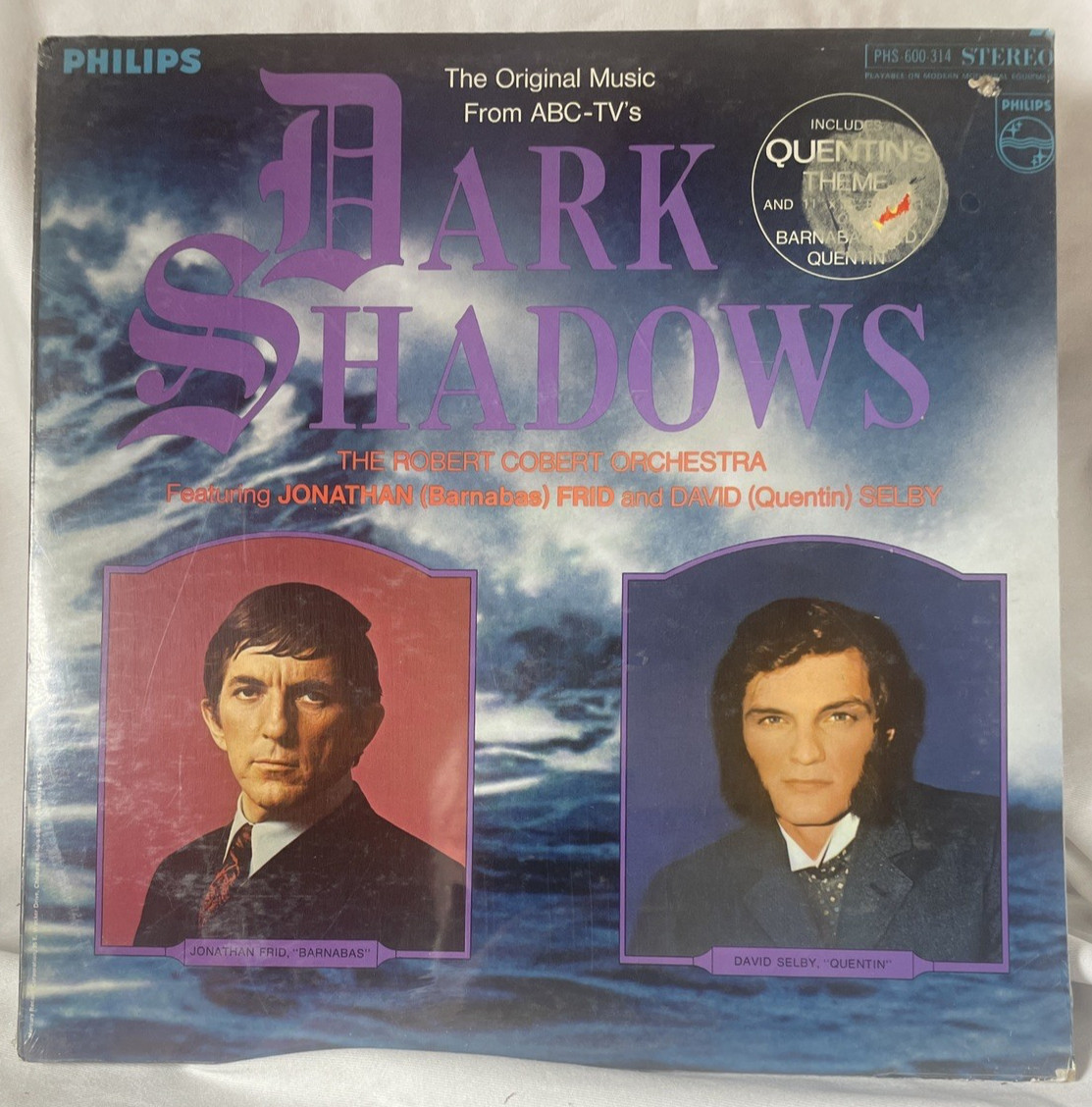 Dark Shadows Soundtrack LP Bundle Vol 1&ndash;4, 2 Sealed, 2 NM, Philips Horror TV A