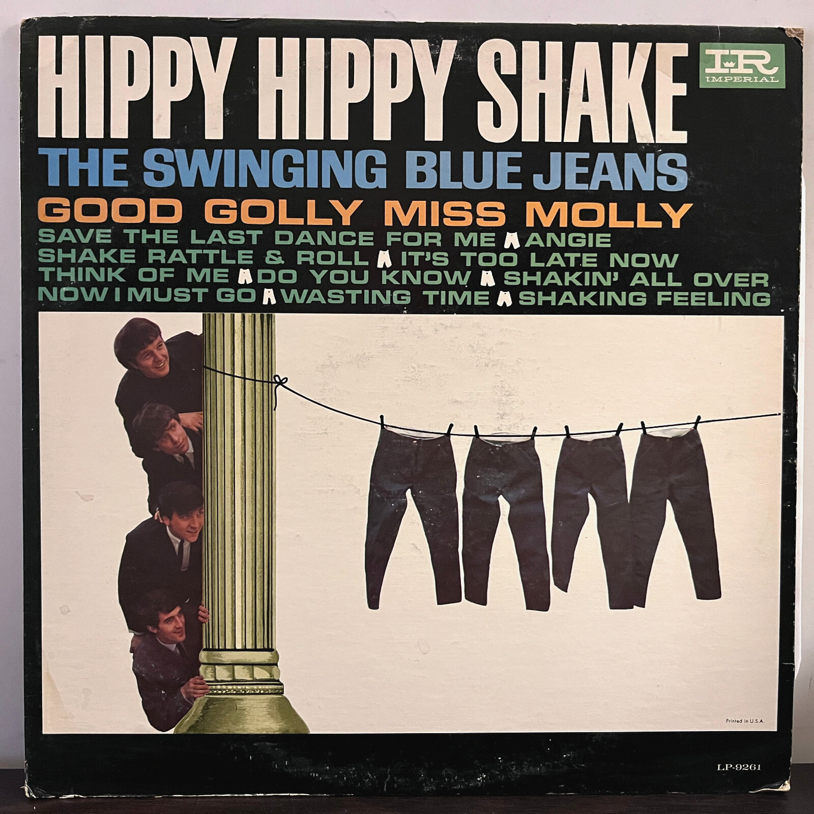 THE SWINGING BLUE JEANS - Hippy Hippy Shake (1964) - 12" Vinyl Record LP - VG A