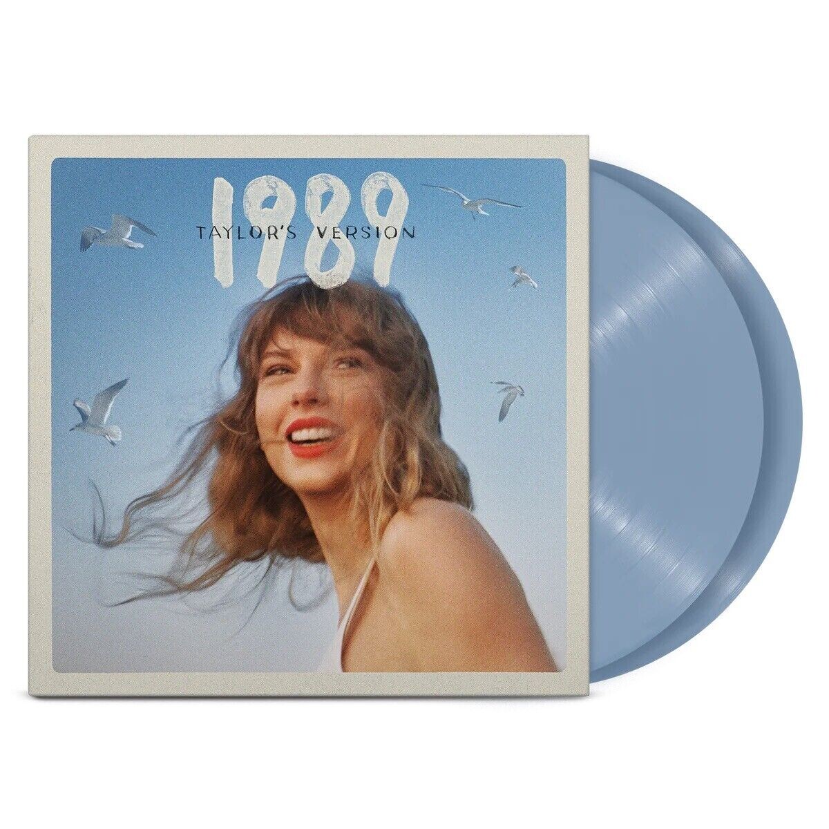 Taylor Swift - 1989 (Taylor's Version) 2 LP Crystal Skies Blue Vinyl New Sealed A