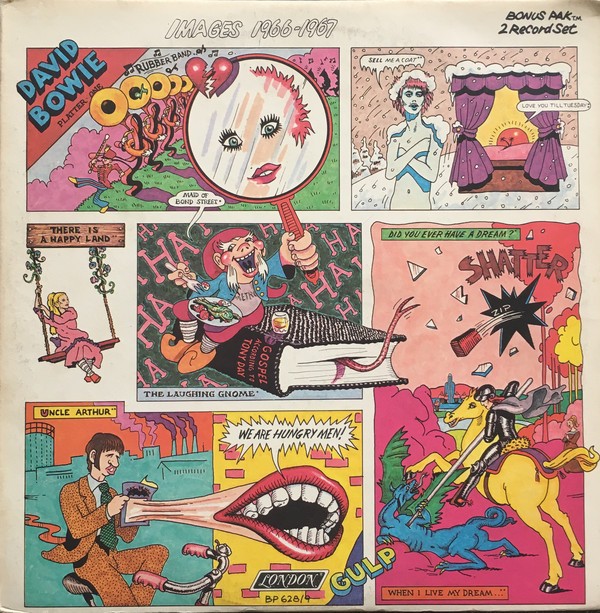 David Bowie - Images 1966-1967 (2xLP, Comp, AL ) (Near Mint (NM or M-)) - 391356 A