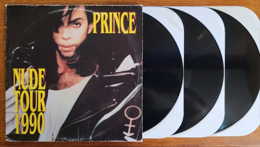 Prince - Nude Tour 1990 - Tokyo 1990 - 3 LP When Doves Cry Lets Go Crazy 1999 A