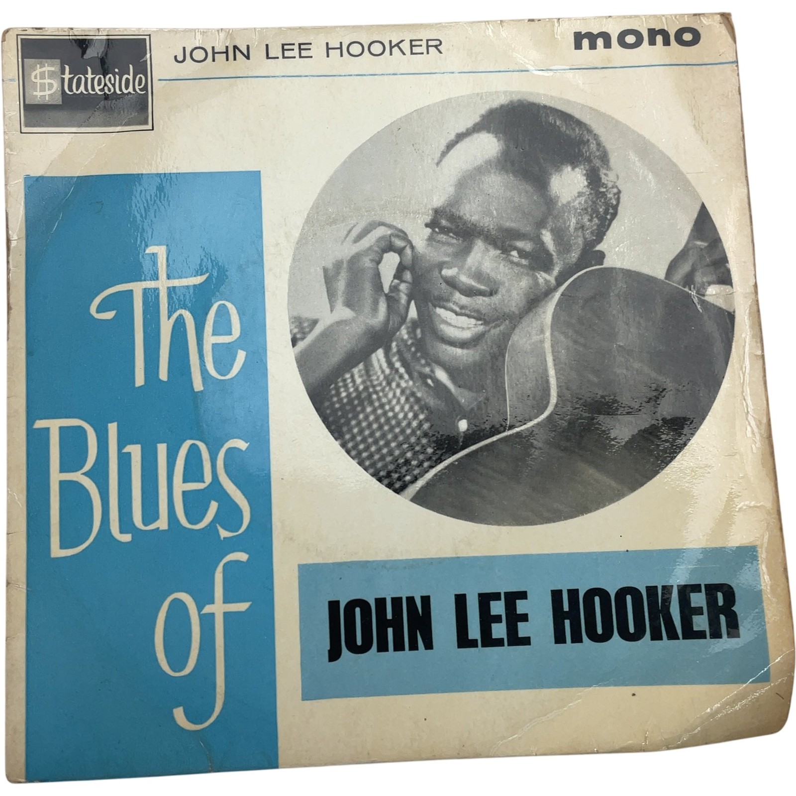 Vintage The Blues of John Lee Hooker Mono Vinyl Record 45 RPM SE 1019 A
