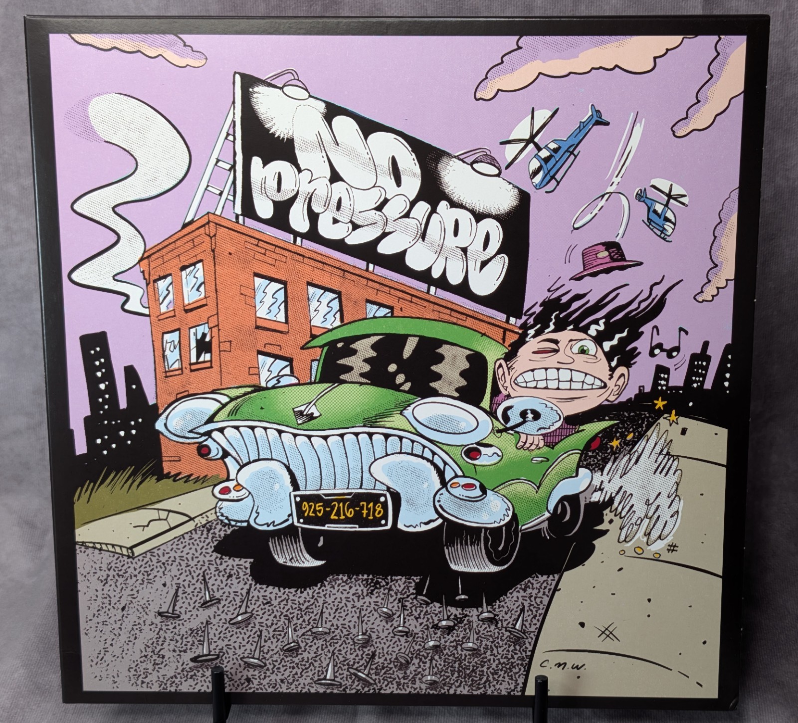 No Pressure EP Vinyl Limited Edition Reissue 2023 Cloudy Green A