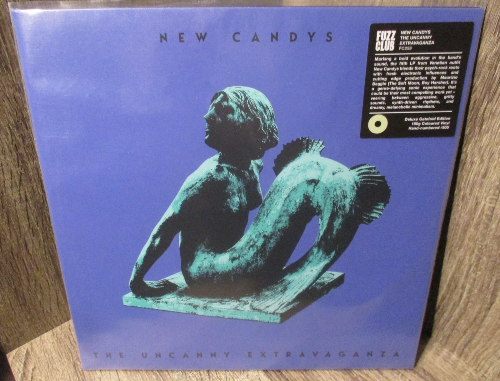 New Candys - The Uncanny Extravaganza Clear Vinyl Deluxe Numbered Edition