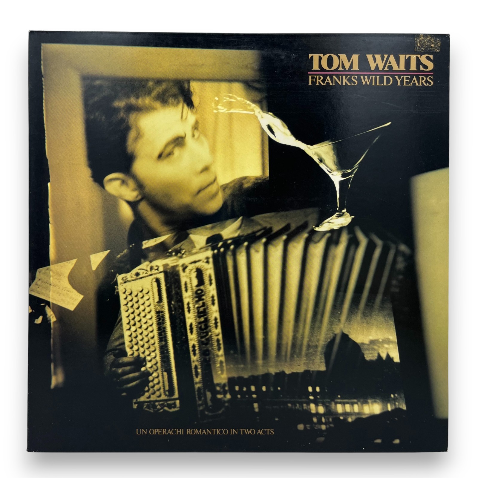 Tom Waits Franks Wild Years Vinyl 1987 First Press Island 90572-1 Gatefold +Mp3 A