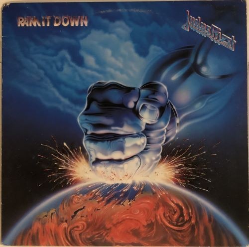 Judas Priest - Ram It Down (LP, 1988 Columbia, Canada, FC 44244) C A