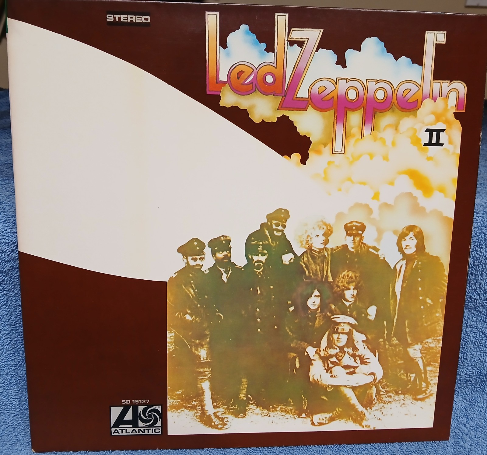 Led Zeppelin II 1977 Atlantic Stereo SD-19127 Original Cover MINT Condition A