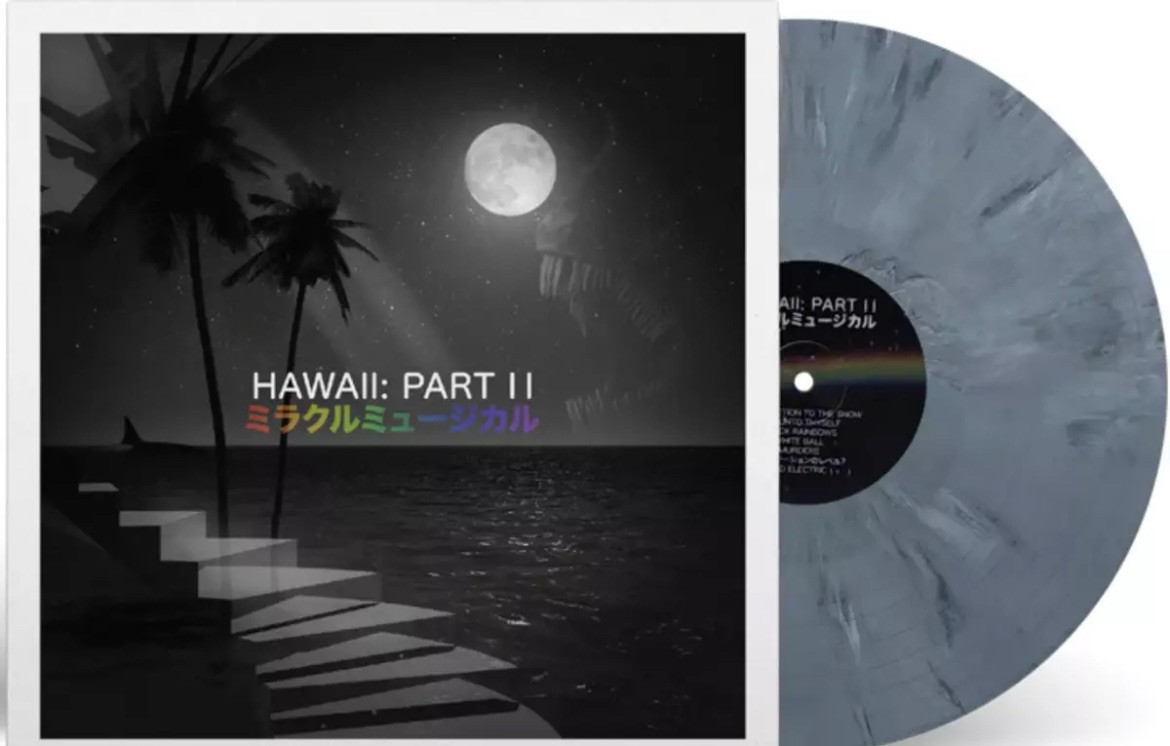 NEW Hawaii Part II Miracle Musical Graphite Gray Marble Vinyl Record A