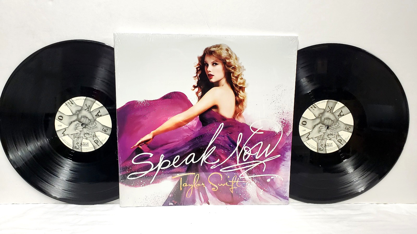 TAYLOR SWIFT Speak Now LP RECORD 2LPs Gatefold SHRINK All is NEAR MINT A