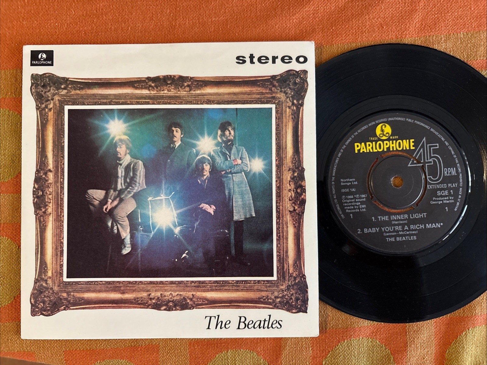 The Beatles Inner Light She&rsquo;s A Woman Parlophone SGE 1 UK 7&rdquo; EP NM 1981 A