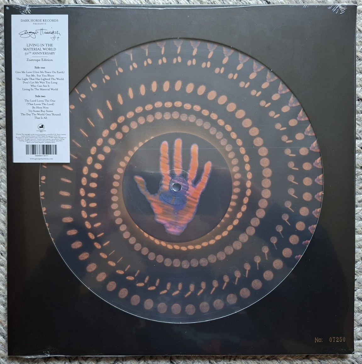 George Harrison "Living In The Material World&rdquo; 2025 Sealed RSD Zoetrope A