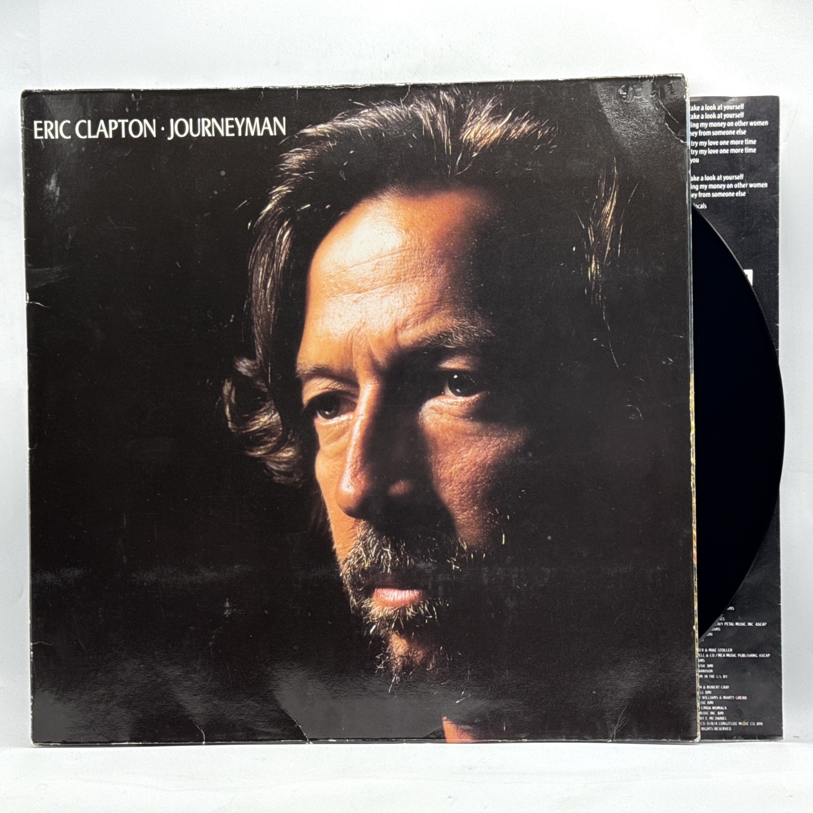 Eric Clapton - Journeyman - 1989 UK 1st Press Album (NM) Ultrasonic Clean A