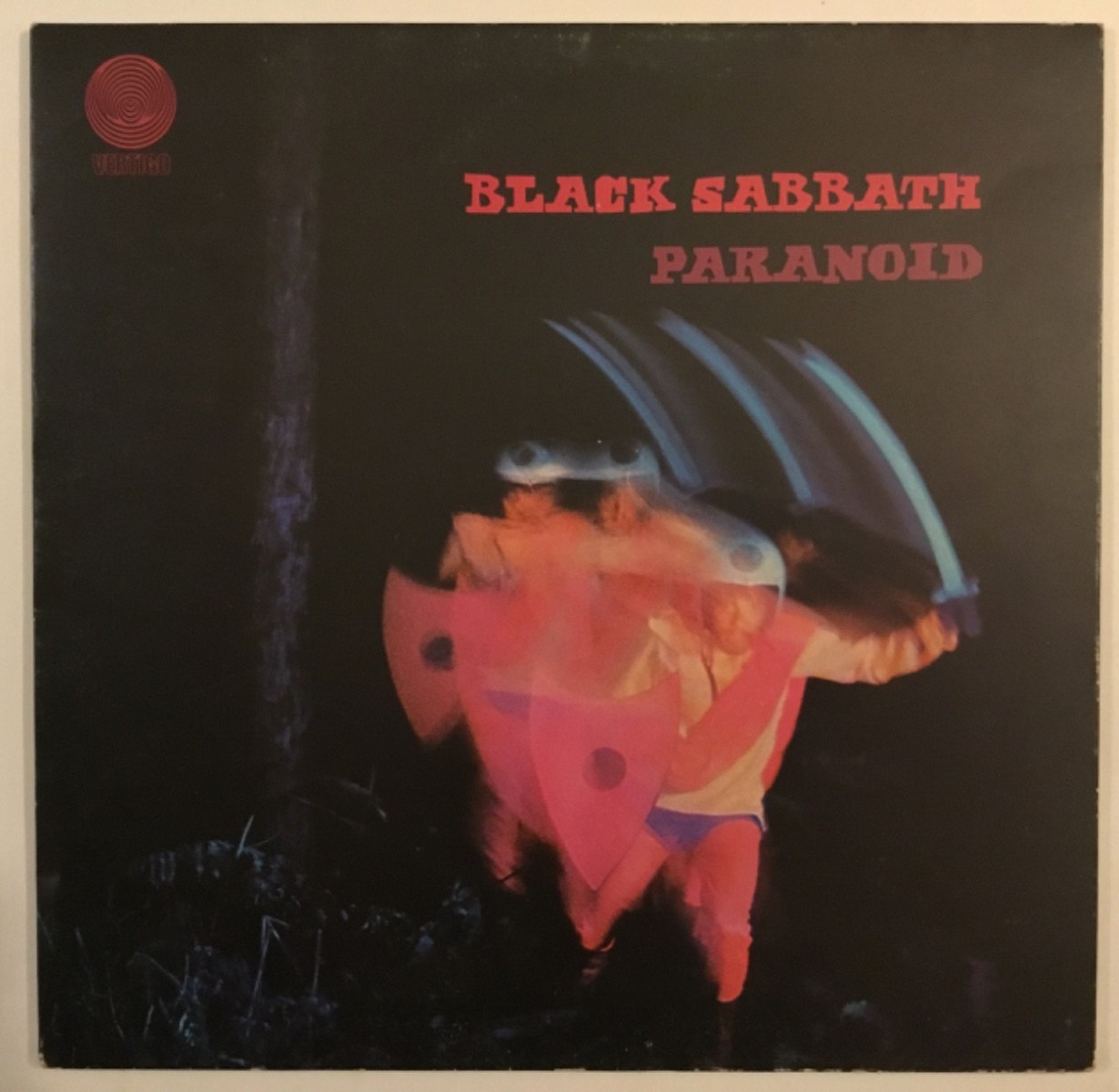 Black Sabbath Paranoid 1970 UK Vertigo 1st Pressing, Vinyl 12" 'Big Bear' Credit A