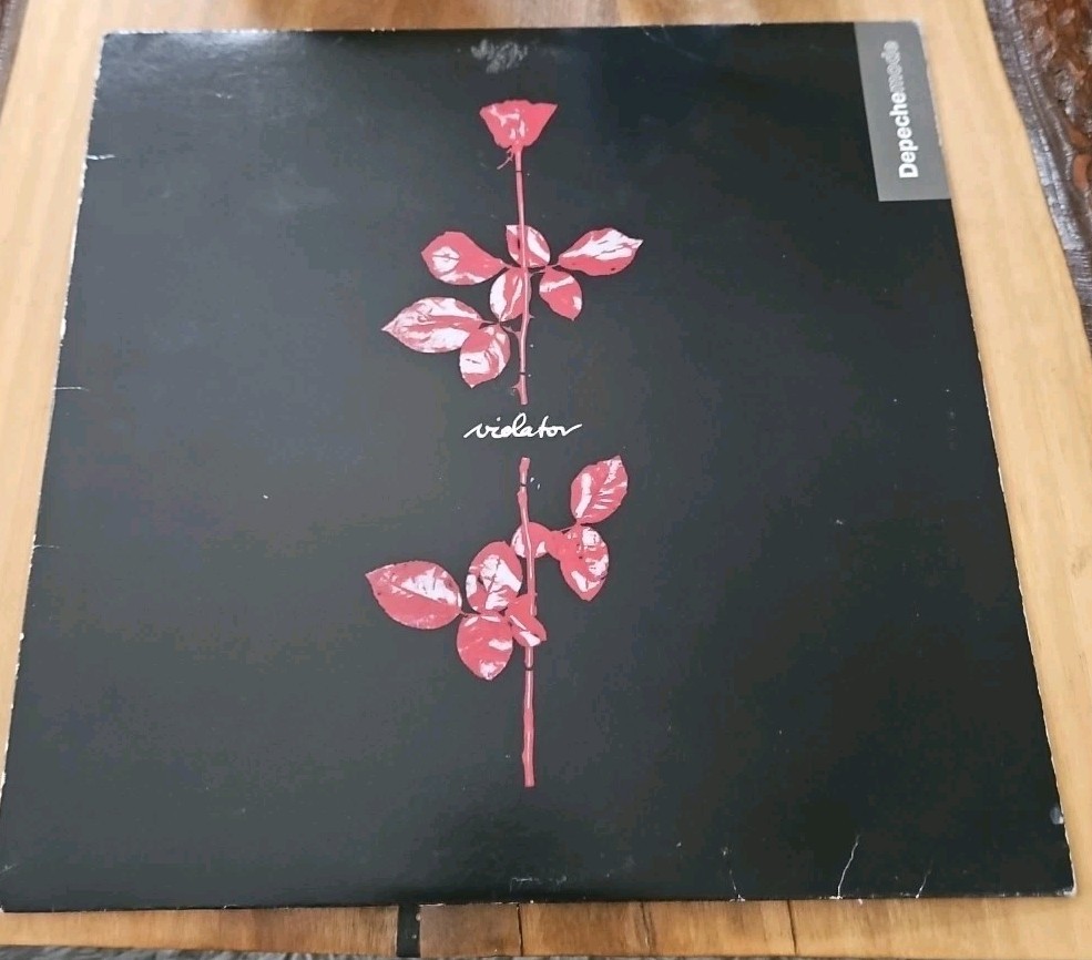 Vtg 1990 DEPECHE MODE Album VIOLATOR Record 1ST PRESSING Lp OG VINYL is Vg+ C A
