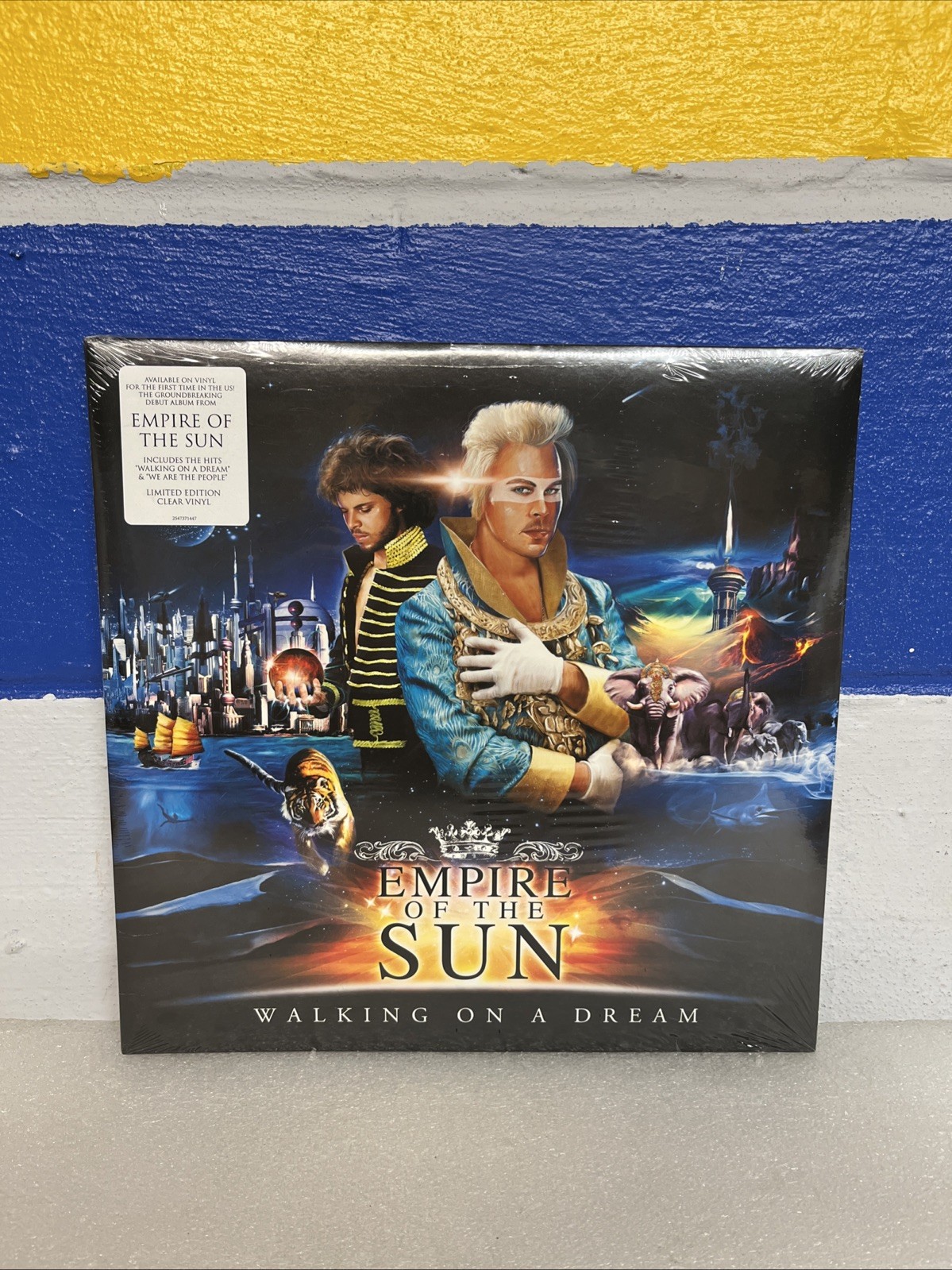 Empire Of The Sun Walking On A Dream Limited Clear Vinyl First USA Pressing New A