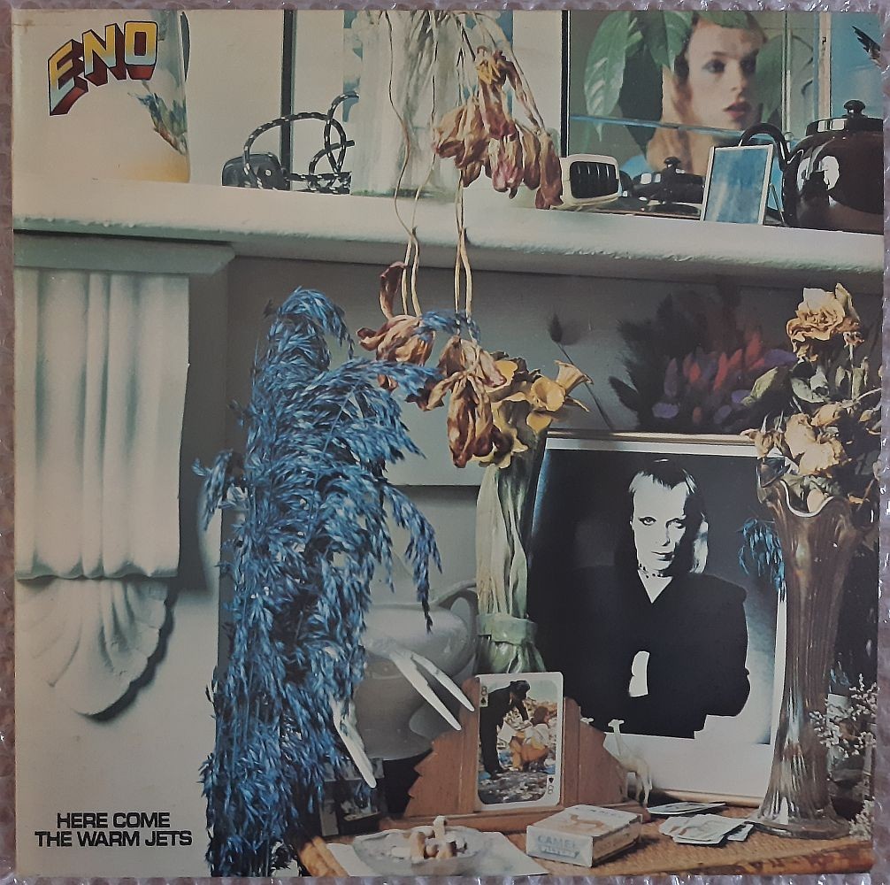 ENO: HERE COME THE WARM JETS, Vinyl LP, Polydor Deluxe 2302 063, 1977 Re-Issue A