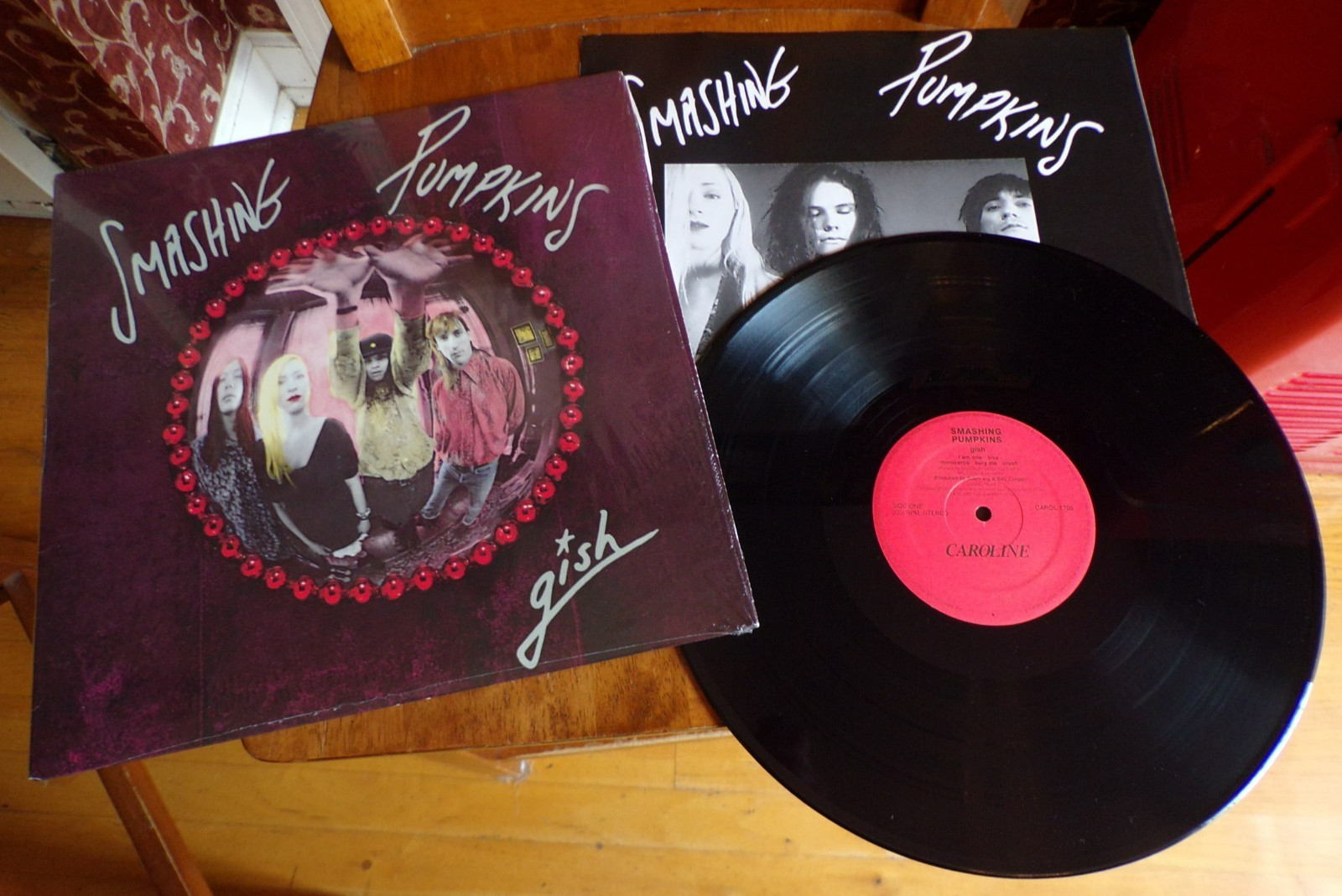 Smashing Pumpkins Gish RARE US Original Caroline Records Press 1991 LP A