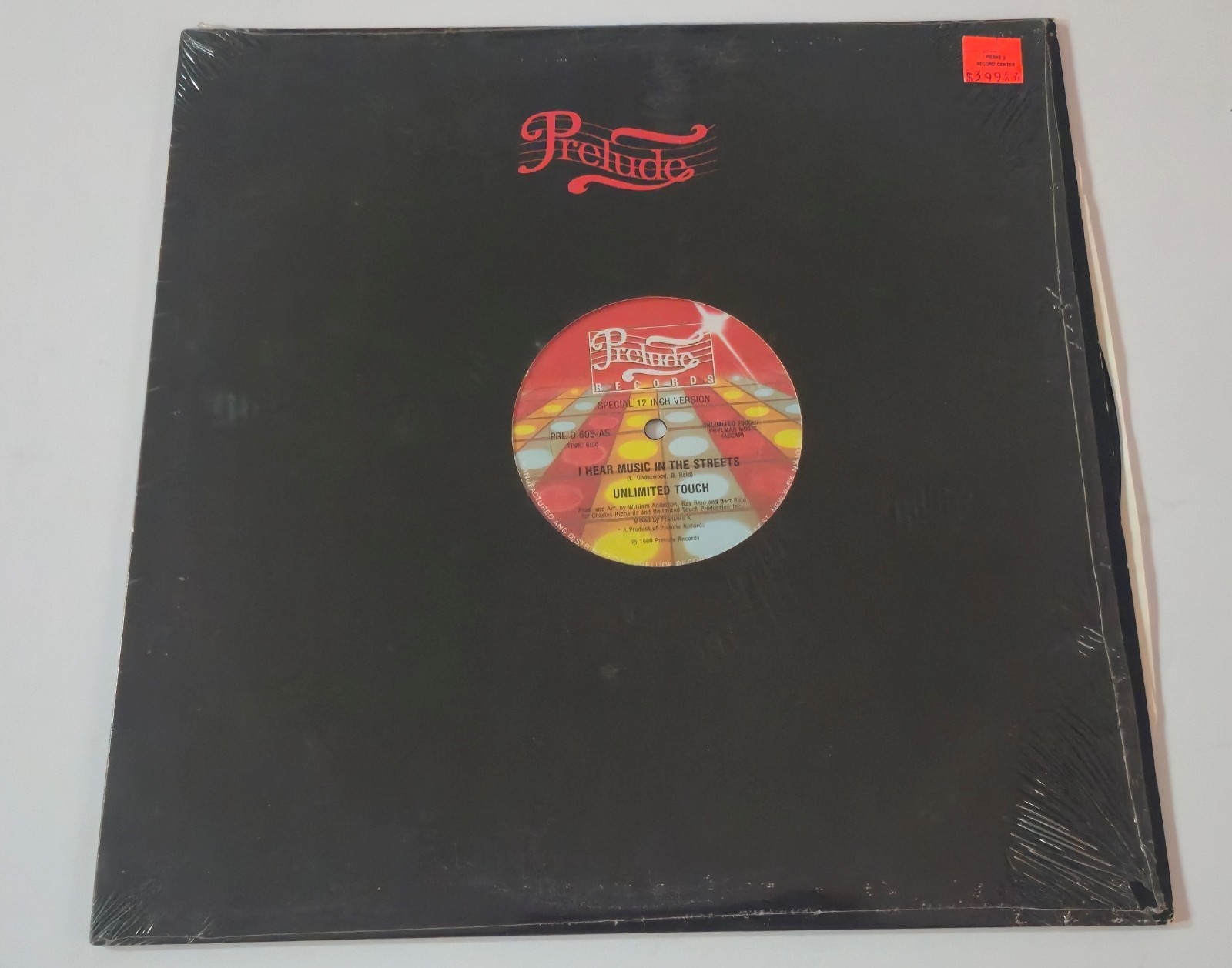 UNLIMITED TOUCH I Hear Music In The Streets 12" Single Vinyl 1980 Prelude A