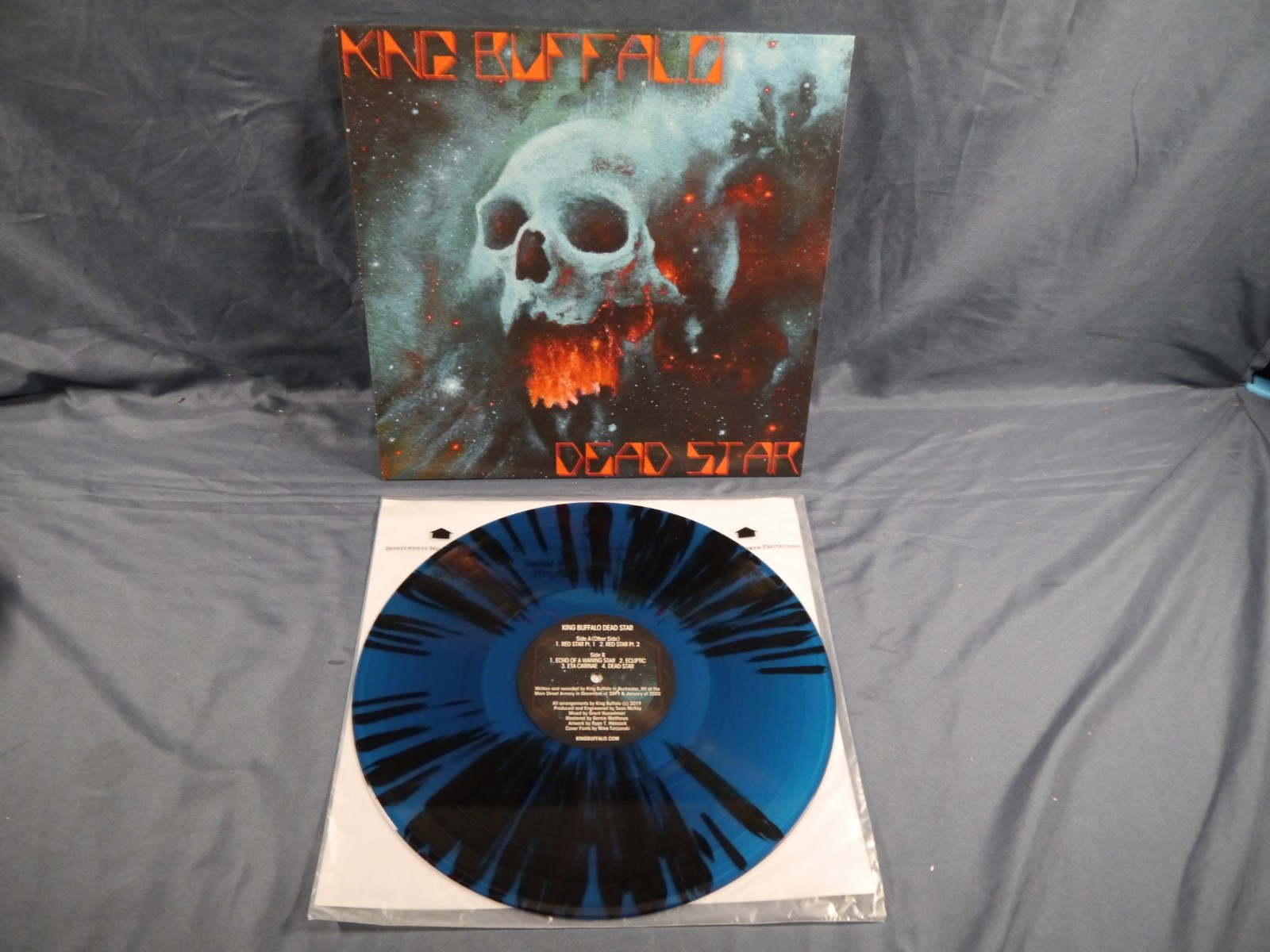 KING BUFFALO -DEAD STAR 2021 VINYL LP Limited Edition Blue w/ Black Splatter A