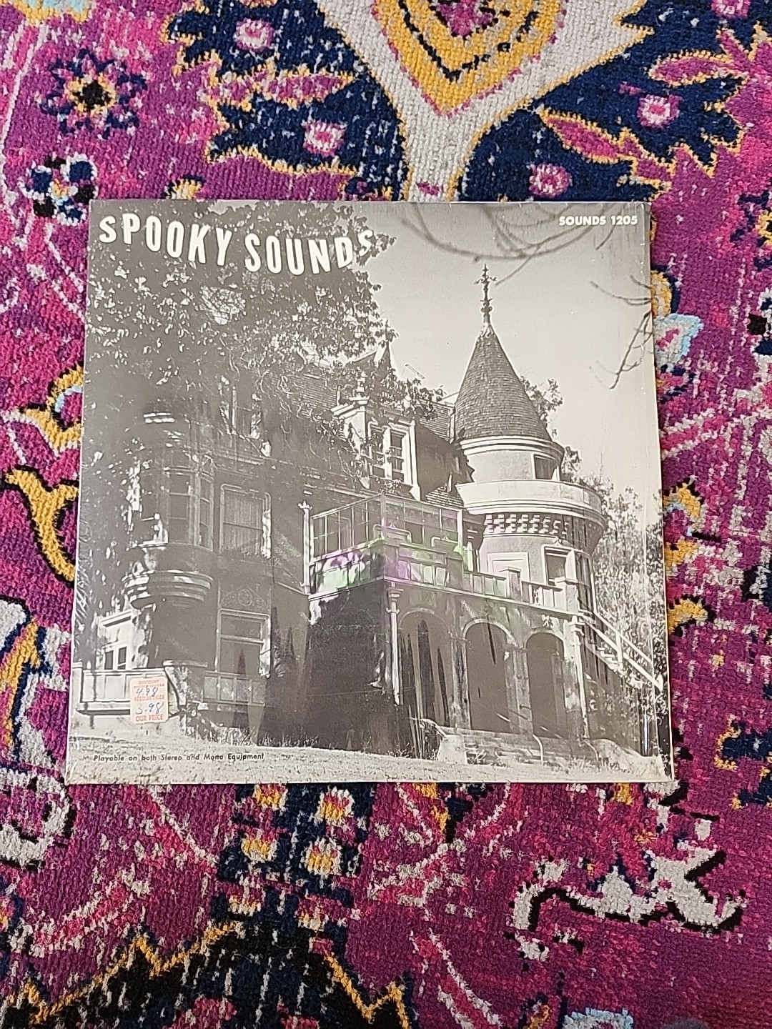 "Spooky Sounds" - Sounds Records 1205 - Stereo/Mono -Sound Effects LP In Shrink A