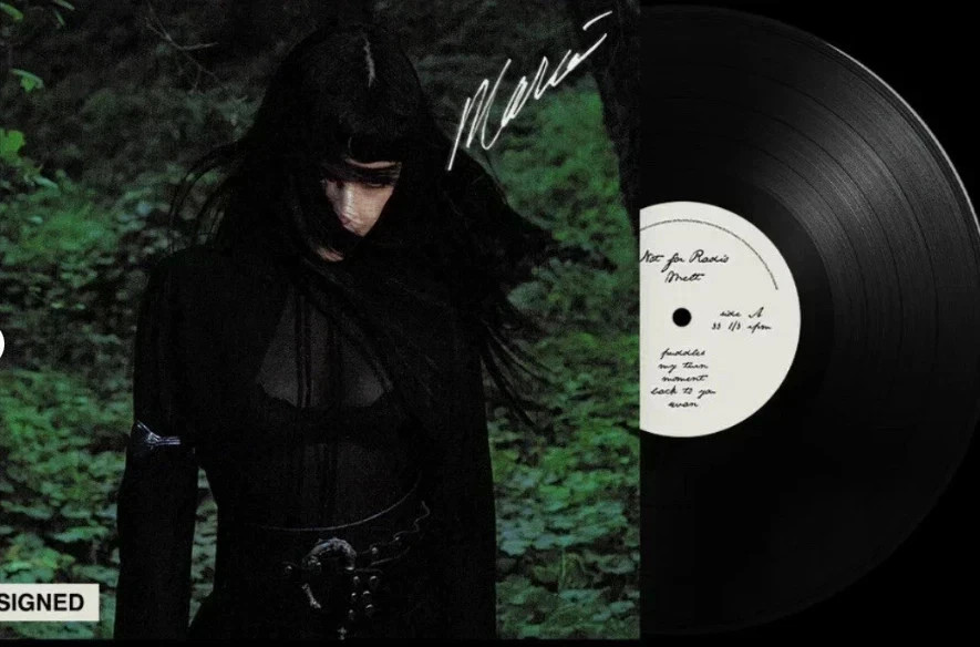 AUTOGRAPHED SIGNED Maria Zardoya Melt Not For Radio Midnight Black Vinyl LP A