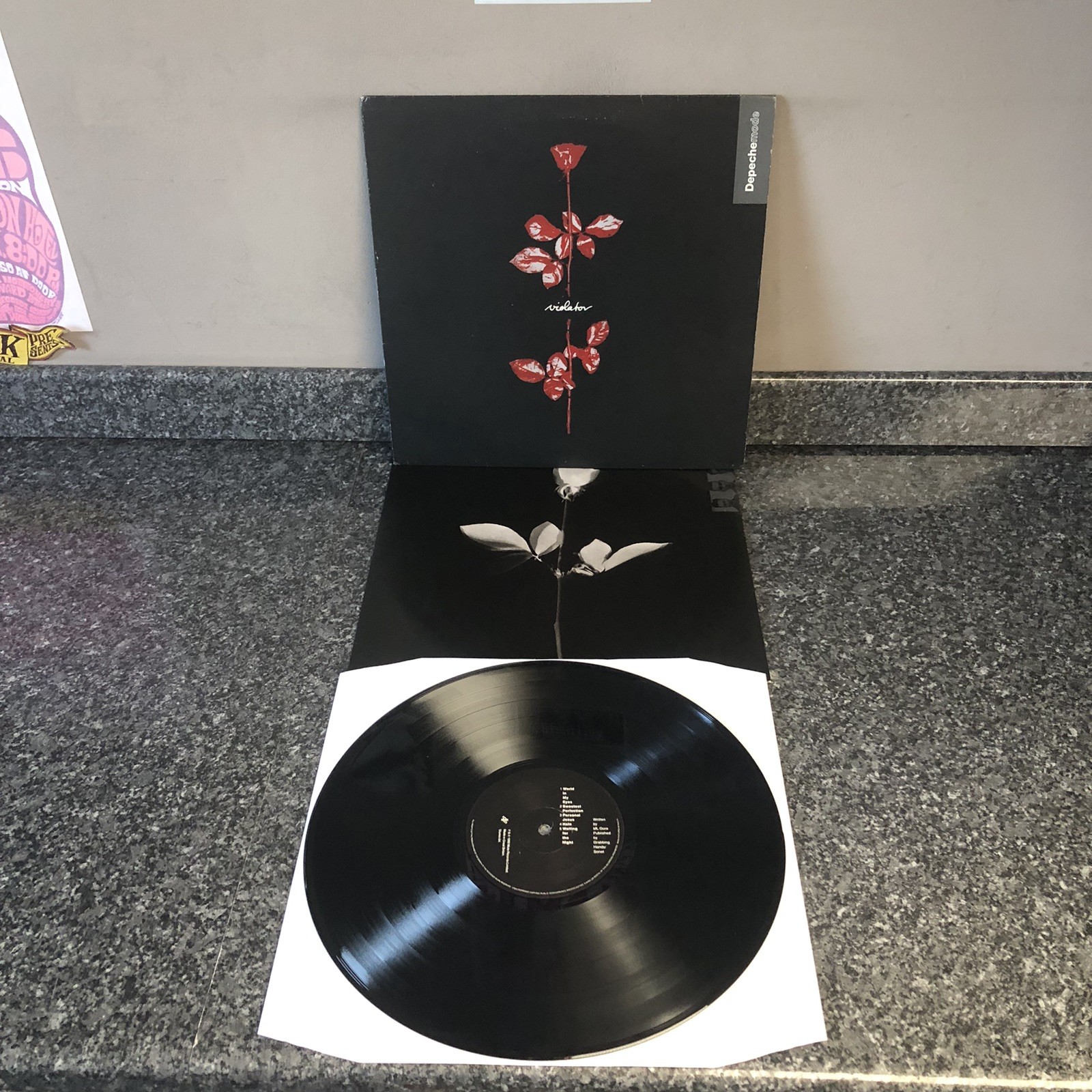 LP VINYL DEPECHE MODE ALBUM VIOLATOR Stumm 64 UK 1ST PRESS 1990 EX/EX SUPER A