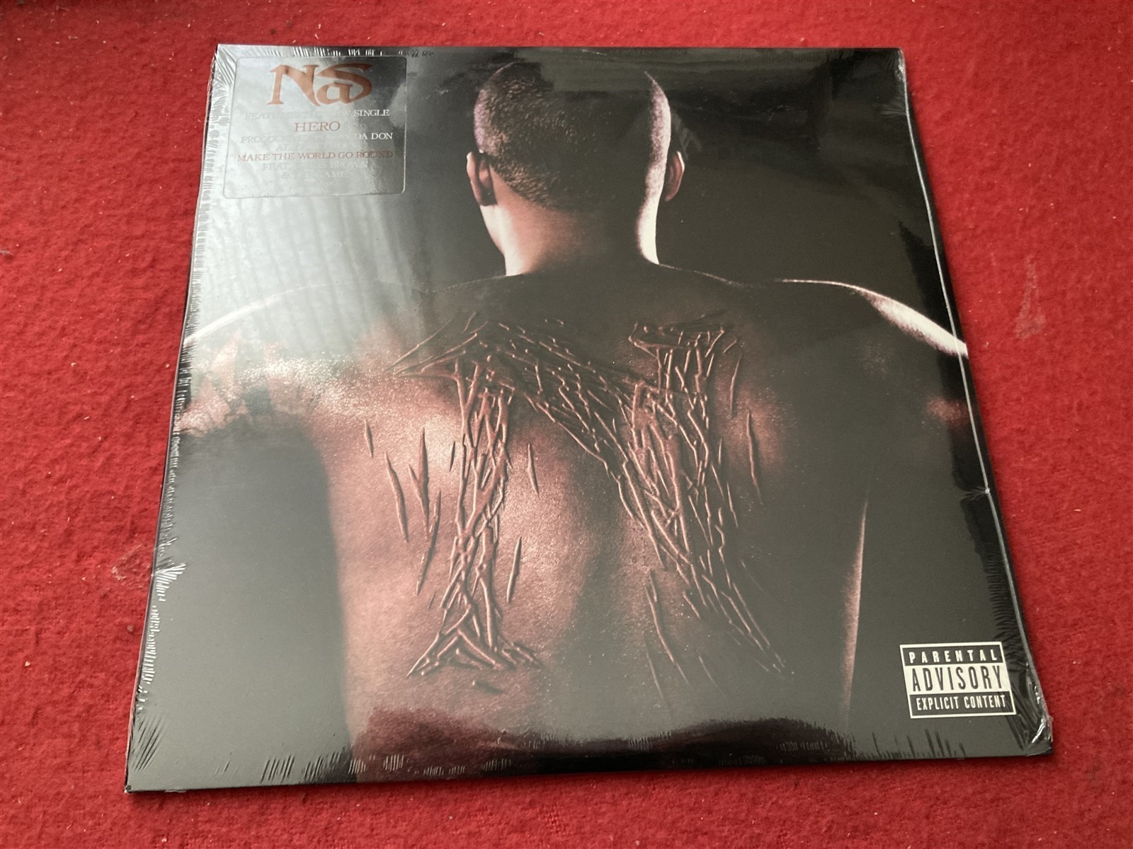 NAS UNTITLED RARE 2008 DOUBLE VINYL LP STILL SEALED NR MINT UNPLAYED VINYL LP A