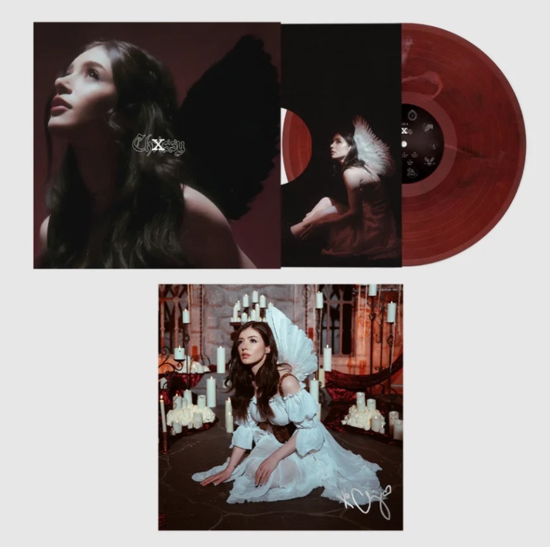 Chrissy Costanza X (VII Deluxe) Crimson Sign Vinyl Against the Current SIGNED