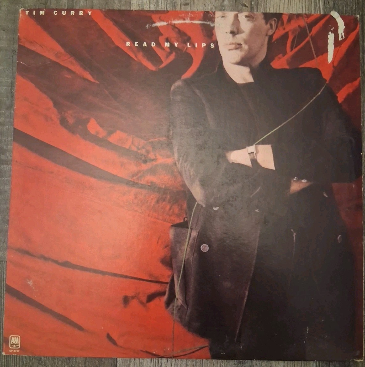 TIM CURRY Read My Lips ORIGINAL 1978 LP Vinyl Album With Sleeve A