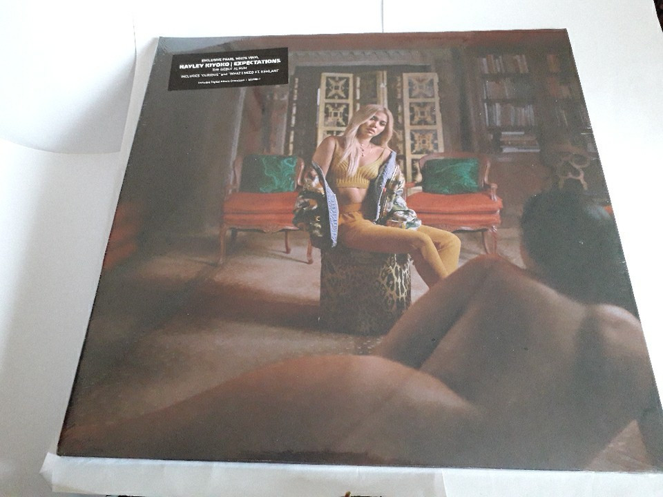 HAYLEY KIYOKO EXPECTATIONS NEW SEALED LP PEARL WHITE VINYL RECORD CURIOUS WHAT I A