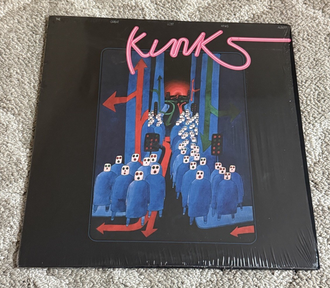 In Shrink THE KINKS - THE GREAT LOST KINKS ALBUM 1st U.S. Press 1973 LP EX A