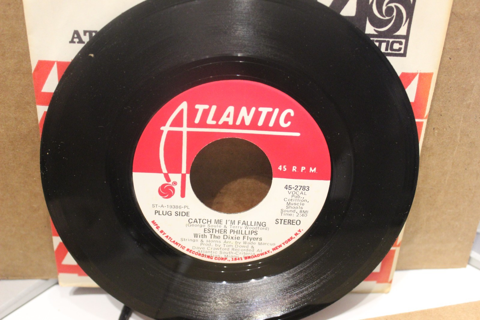 Esther Phillips Catch Me I'm Falling mono/stereo promo 45 soul on Atlantic