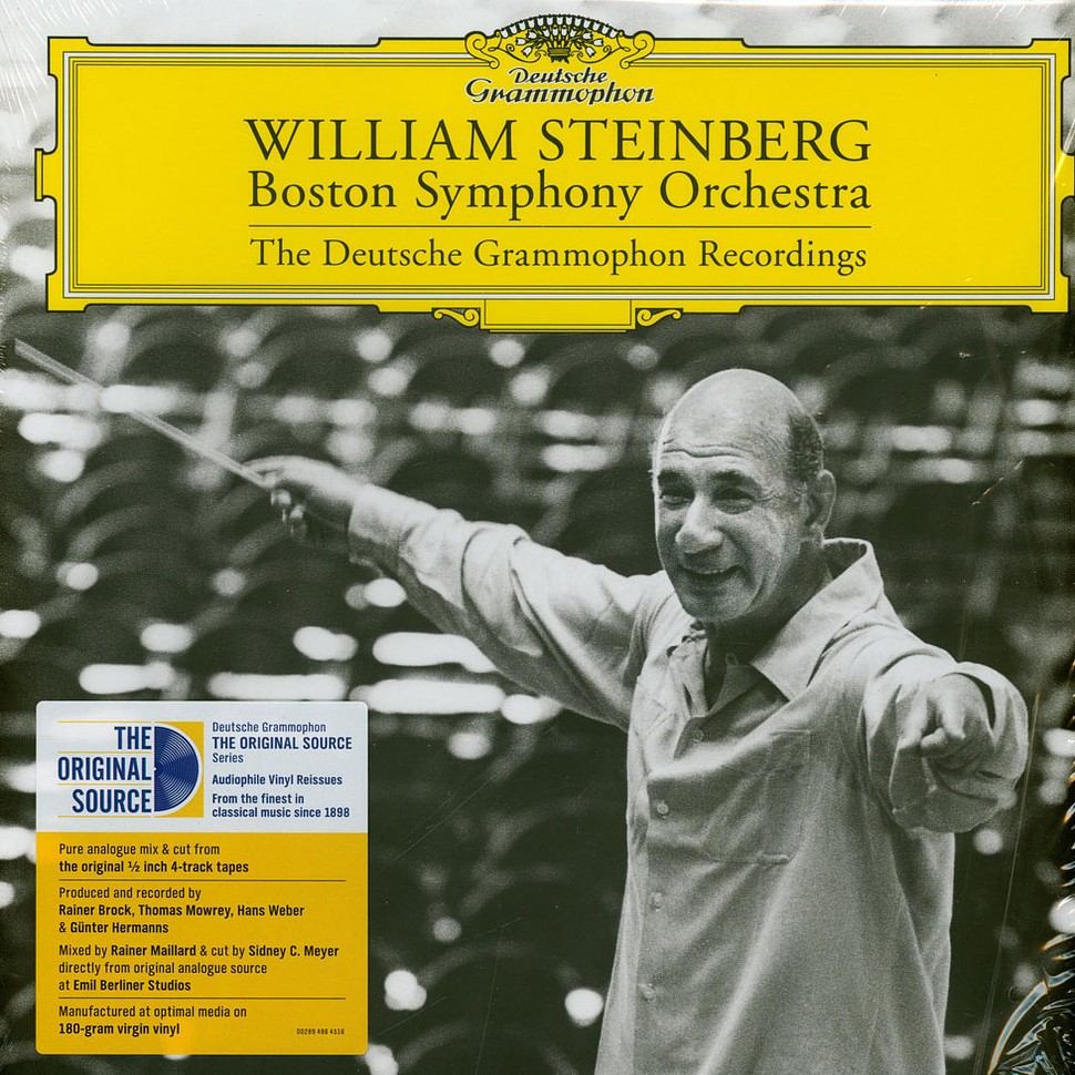 William Steinberg, Boston Symphony Orchestra - The Deutsch (1970 - EU - Reissue) A